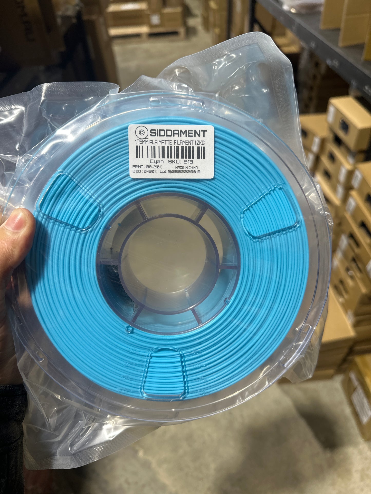 Matte Cyan PLA