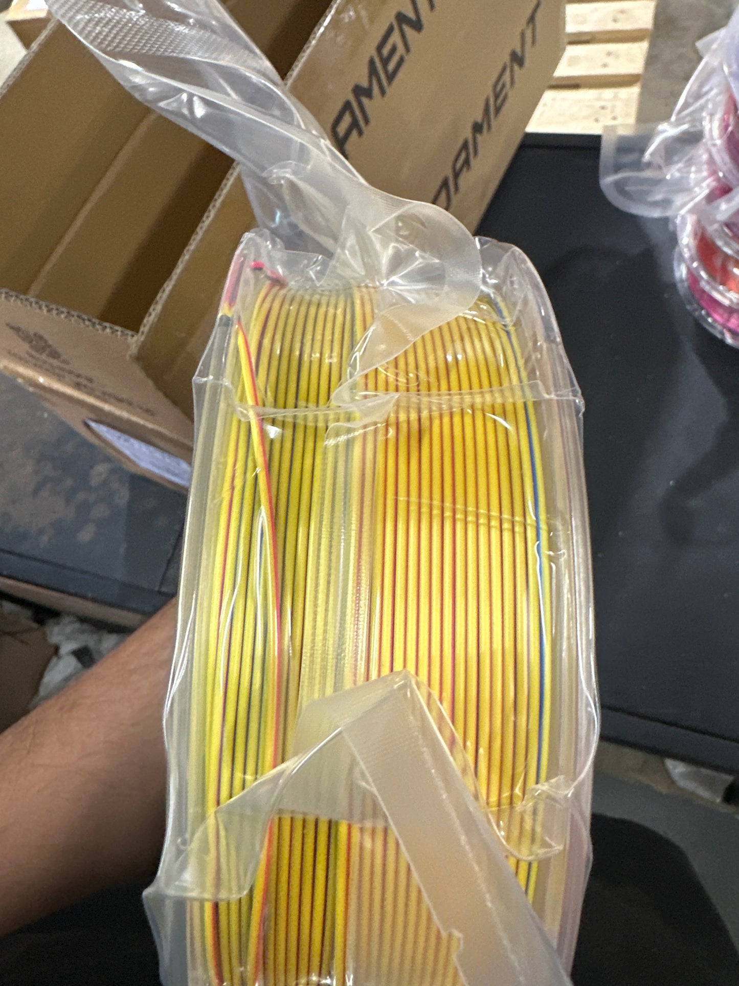 Tricolour PLA Red/Yellow/Blue