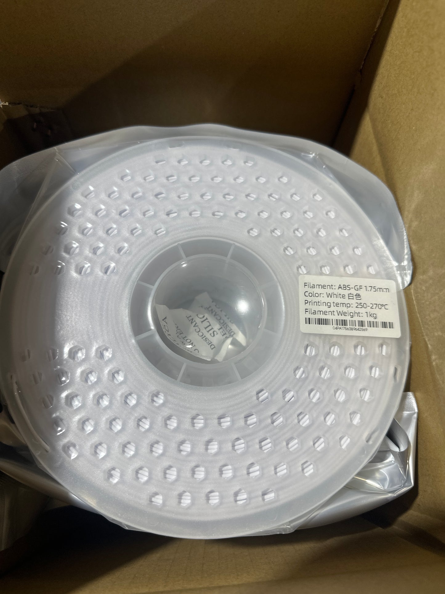 White ABS Glass Fiber (GF)