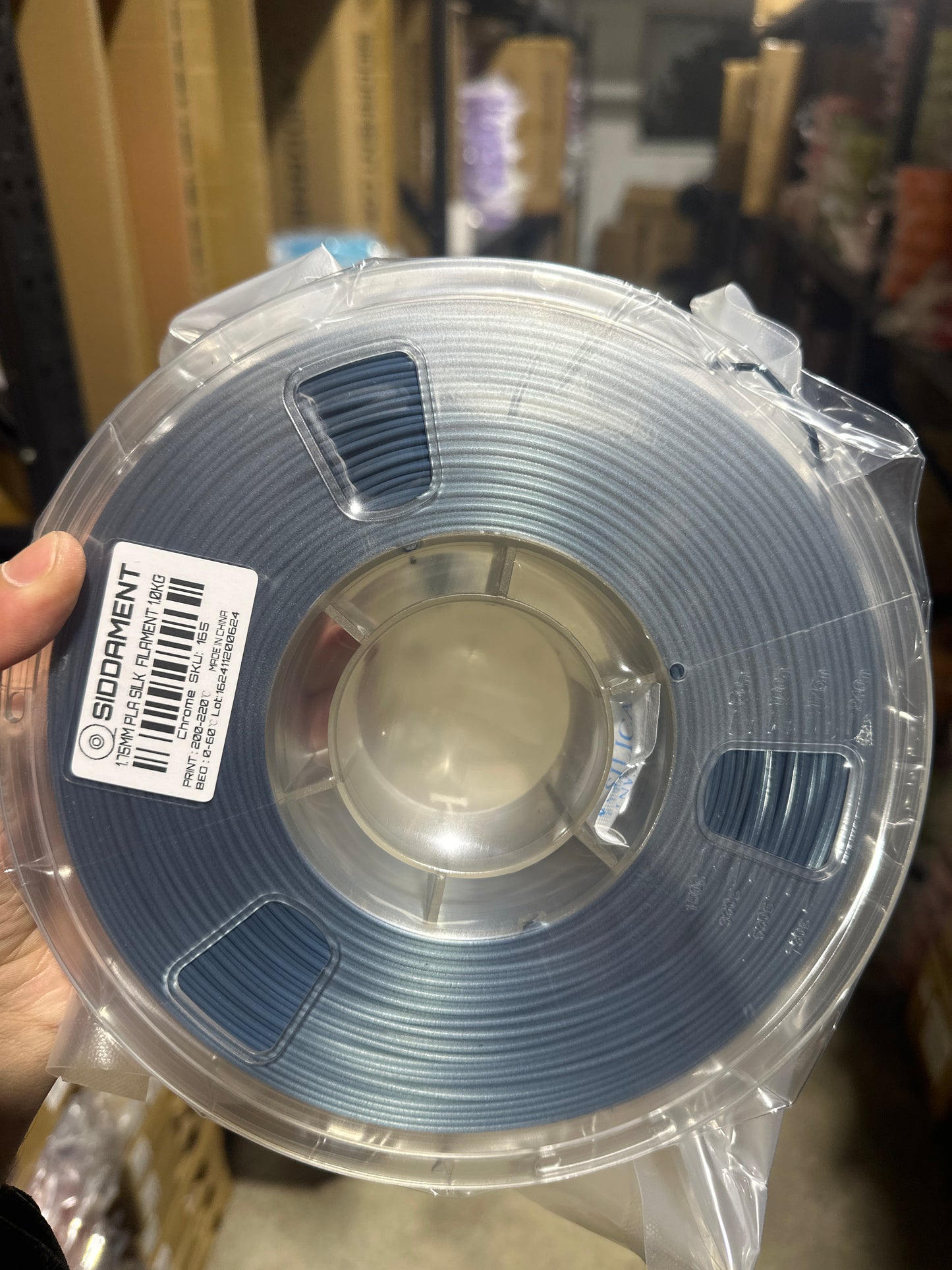 Silk Chrome PLA