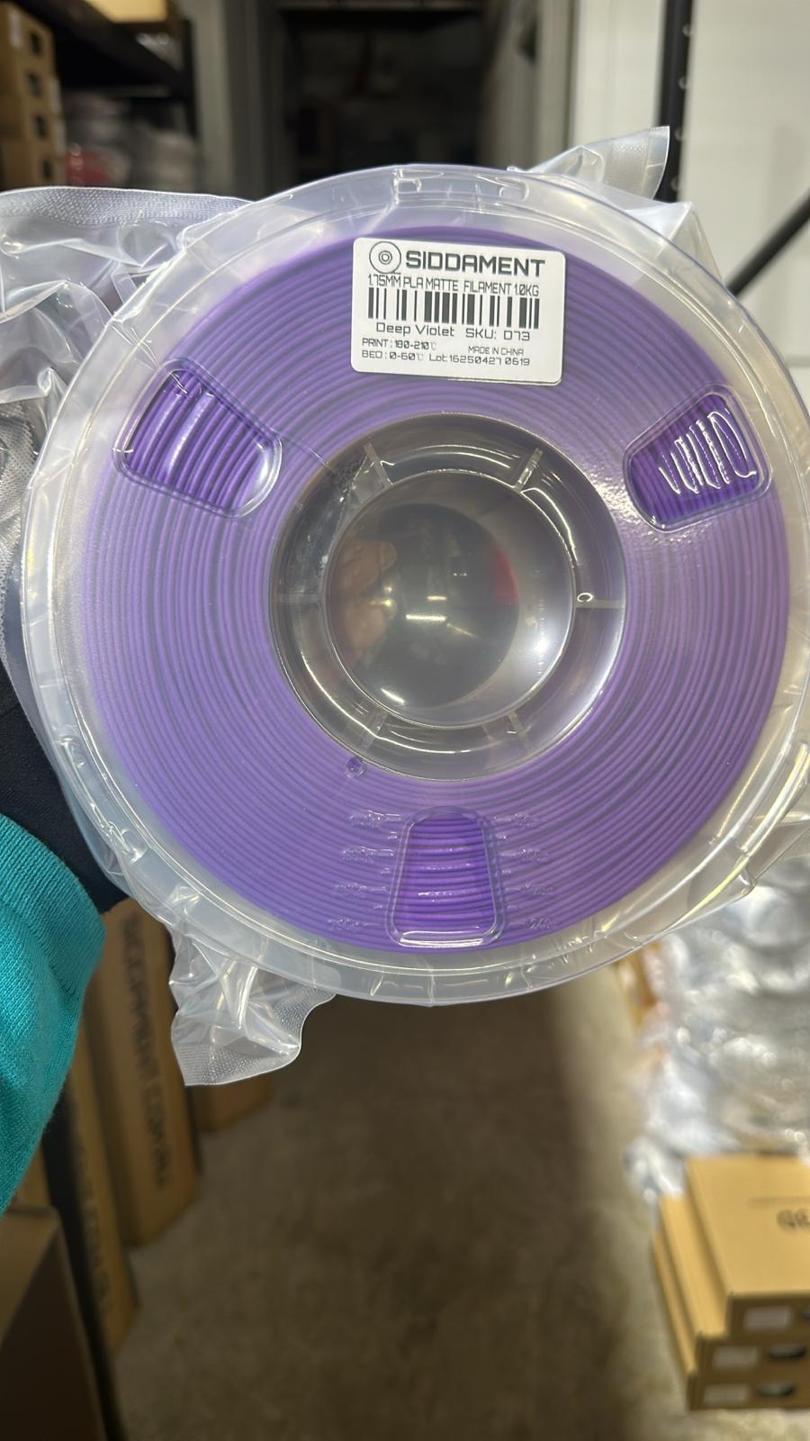 Matte Deep Violet PLA
