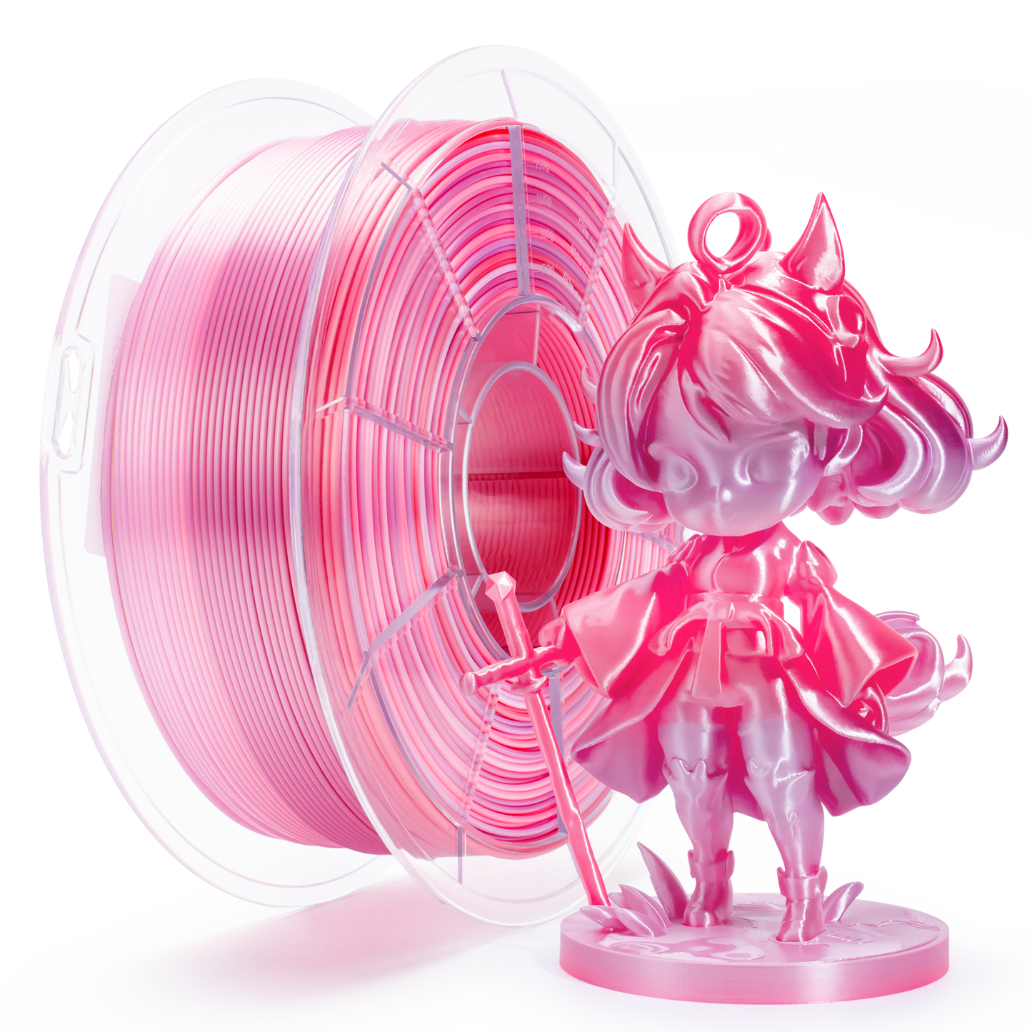 Peach Blush Silk Gradient PLA