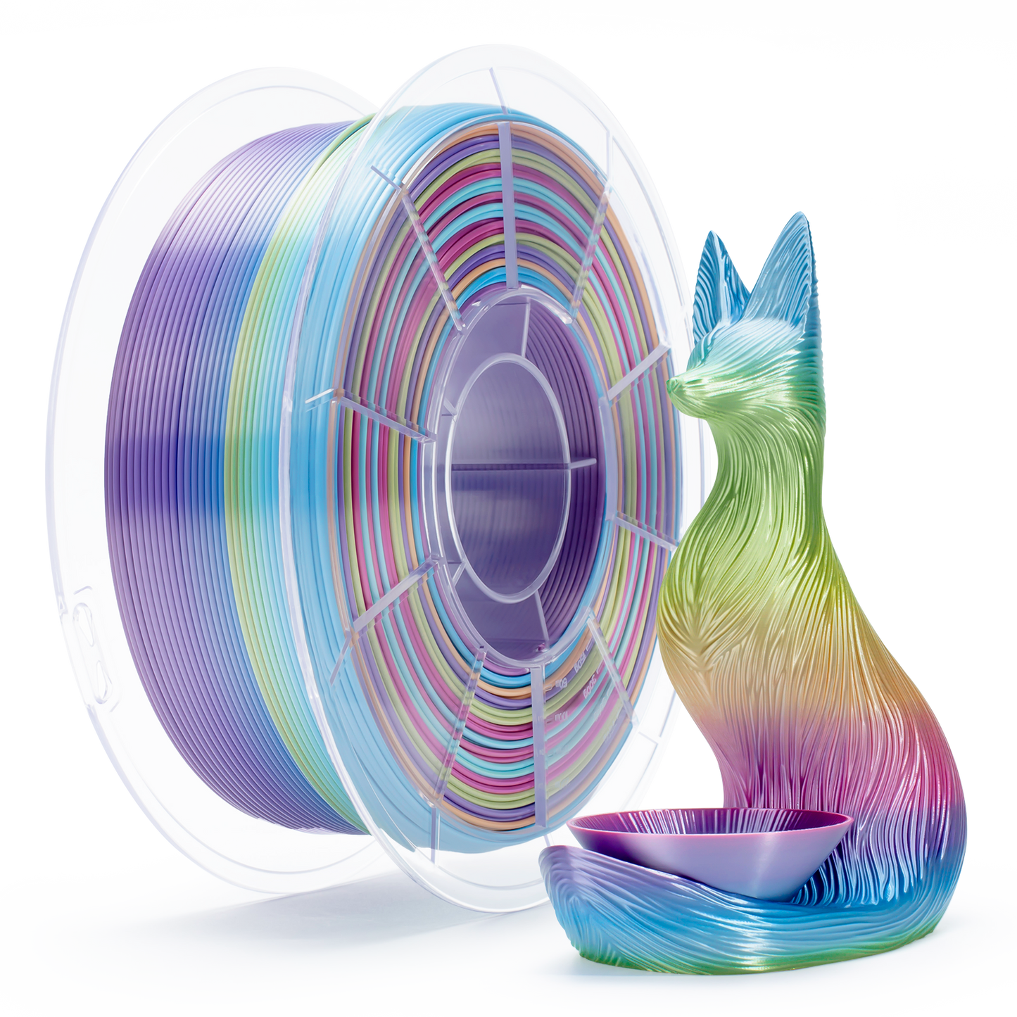 Iridescent Prism Silk Gradient PLA