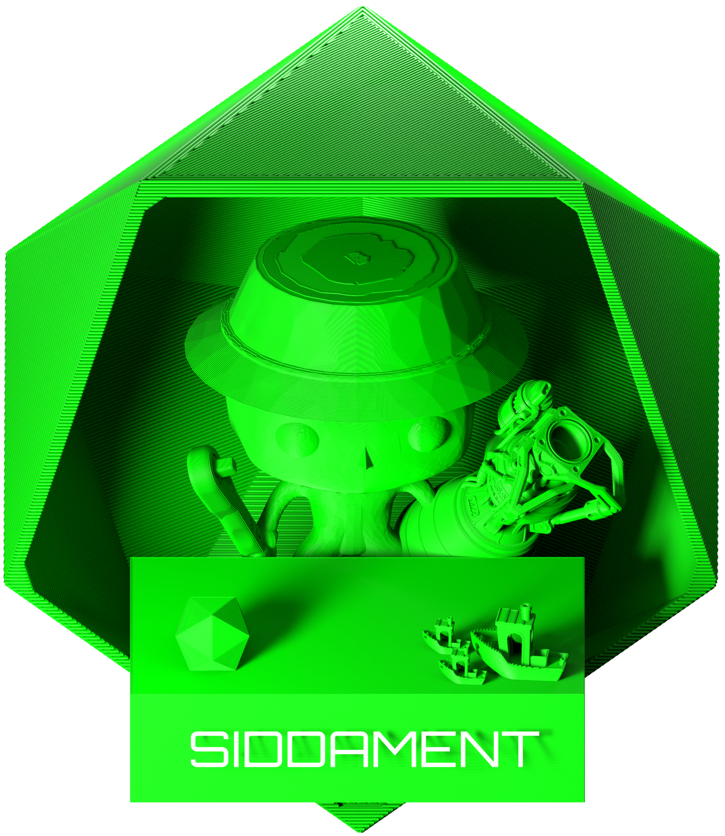 Matte Electric Green PLA