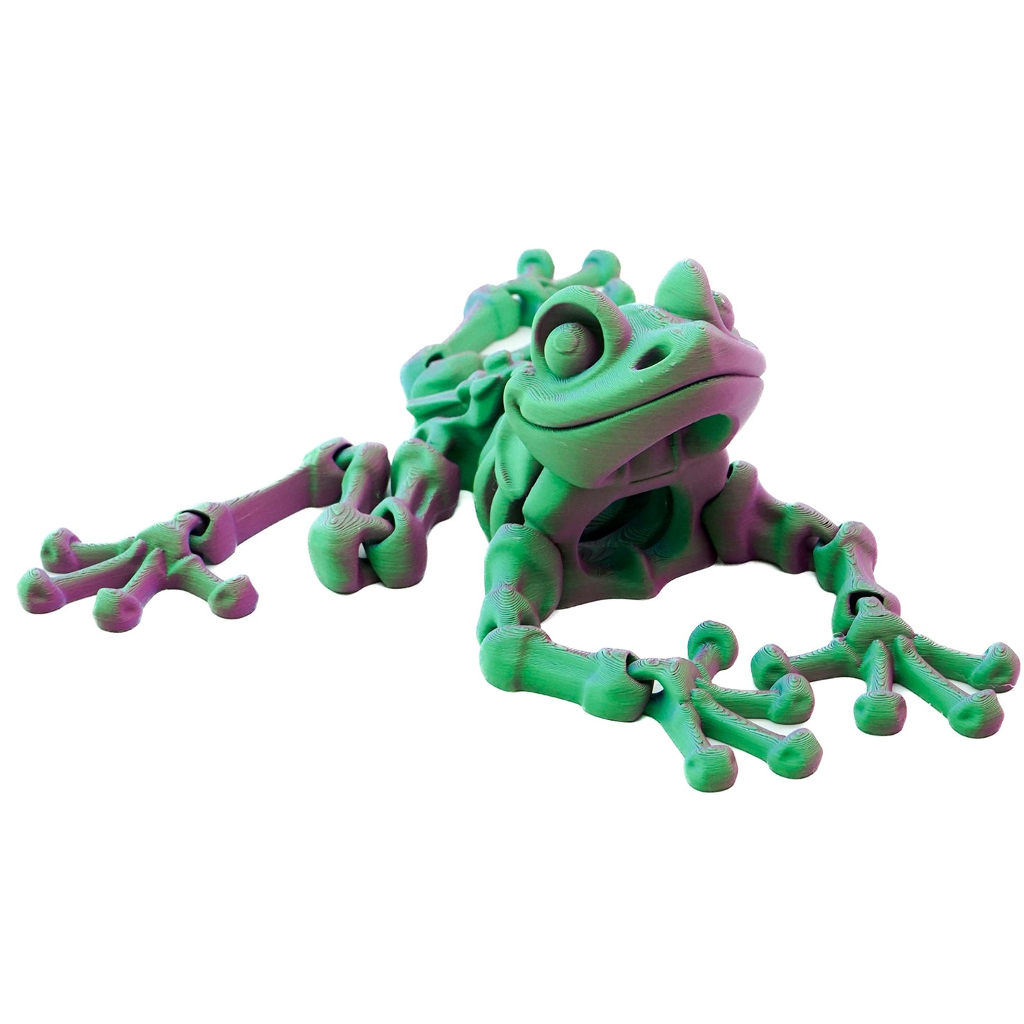 Matte Green/Sky Blue/Fuchsia Tri Colour PLA