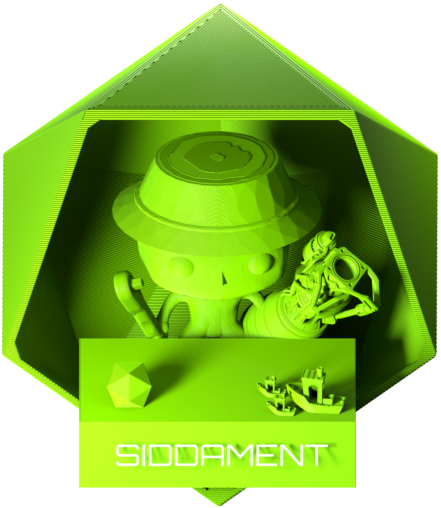 Matte Hyper Lime Green PLA