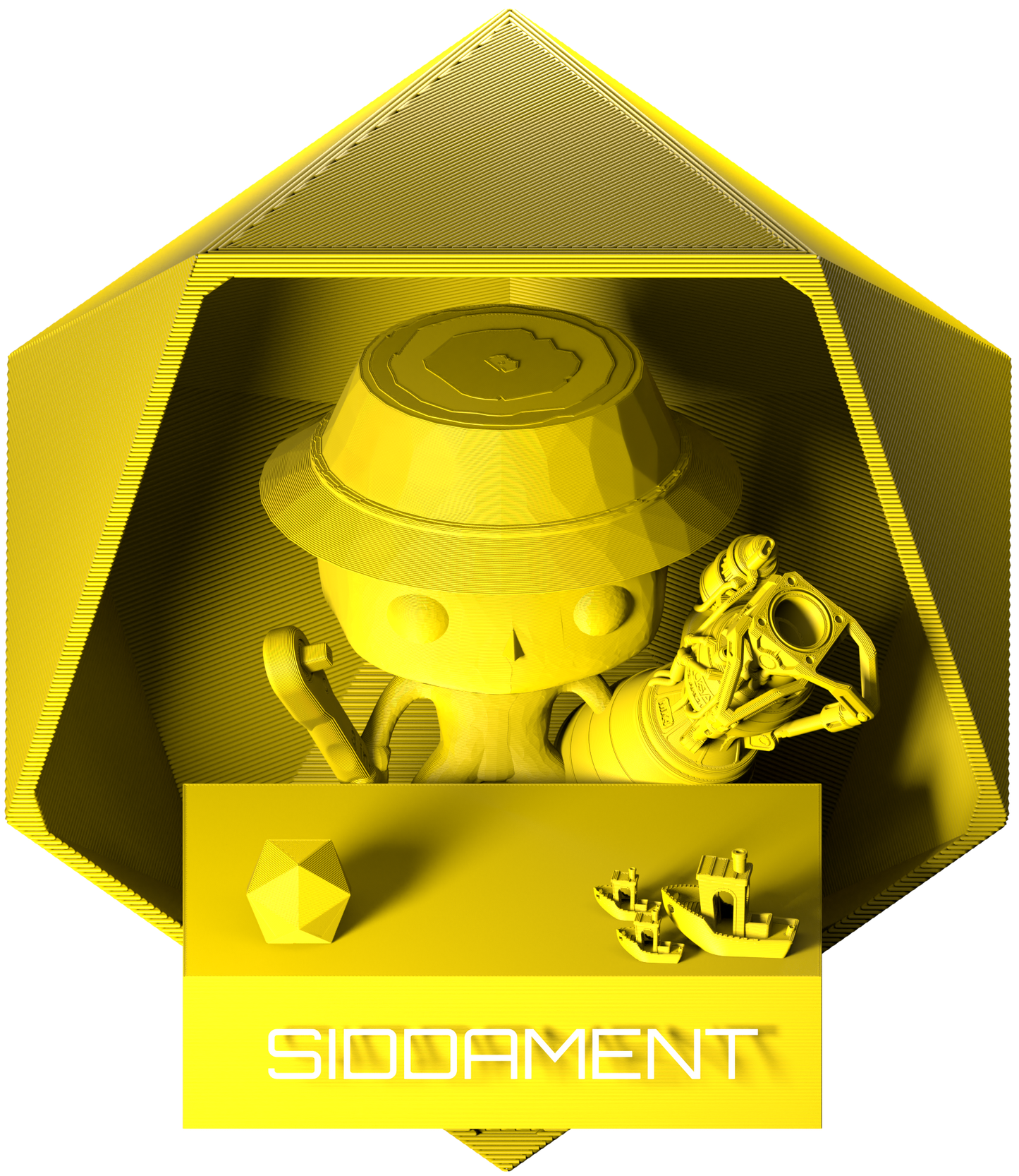 Matte Golden Yellow PLA