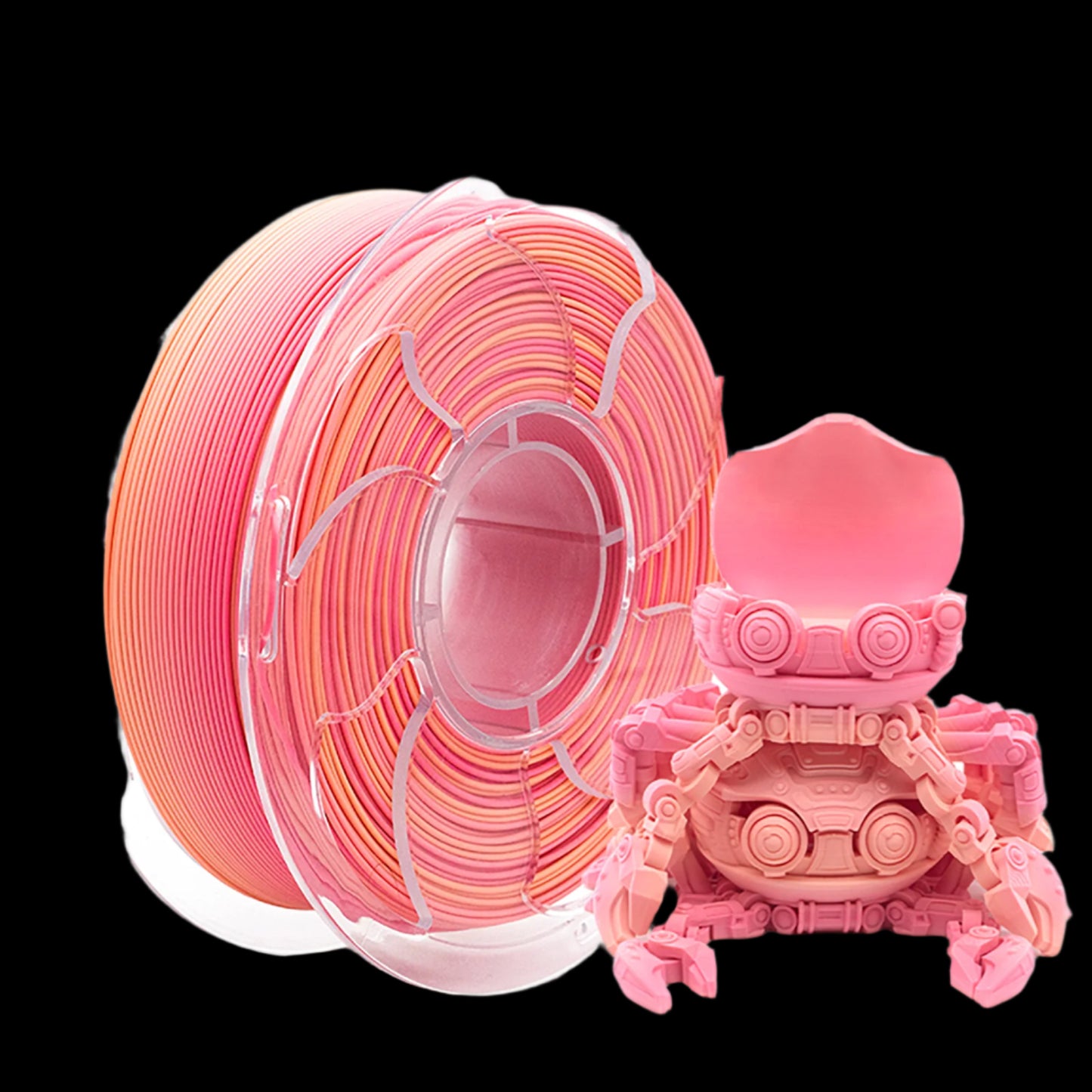 Matte Red Yellow PLA