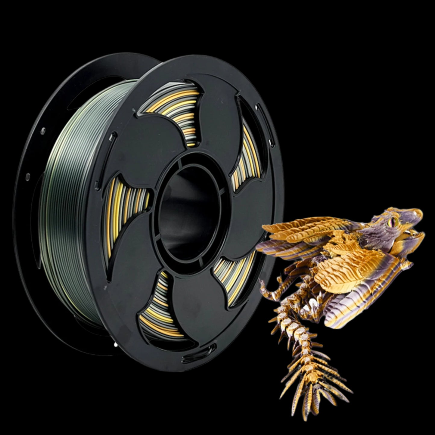 Silk Gold-Silver Gradient PLA