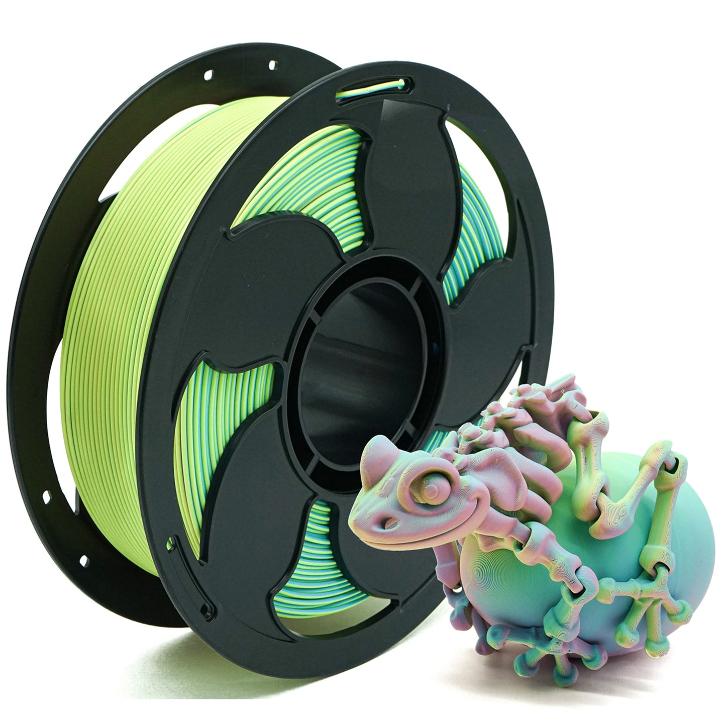 Matte Yellow/Blue/Pink Tri Colour PLA