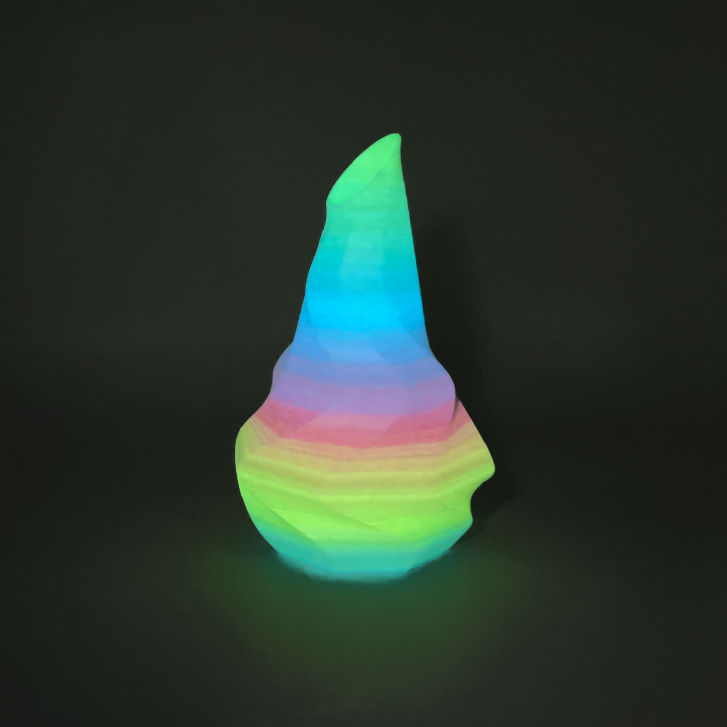 Glowing SILK Rainbow PLA