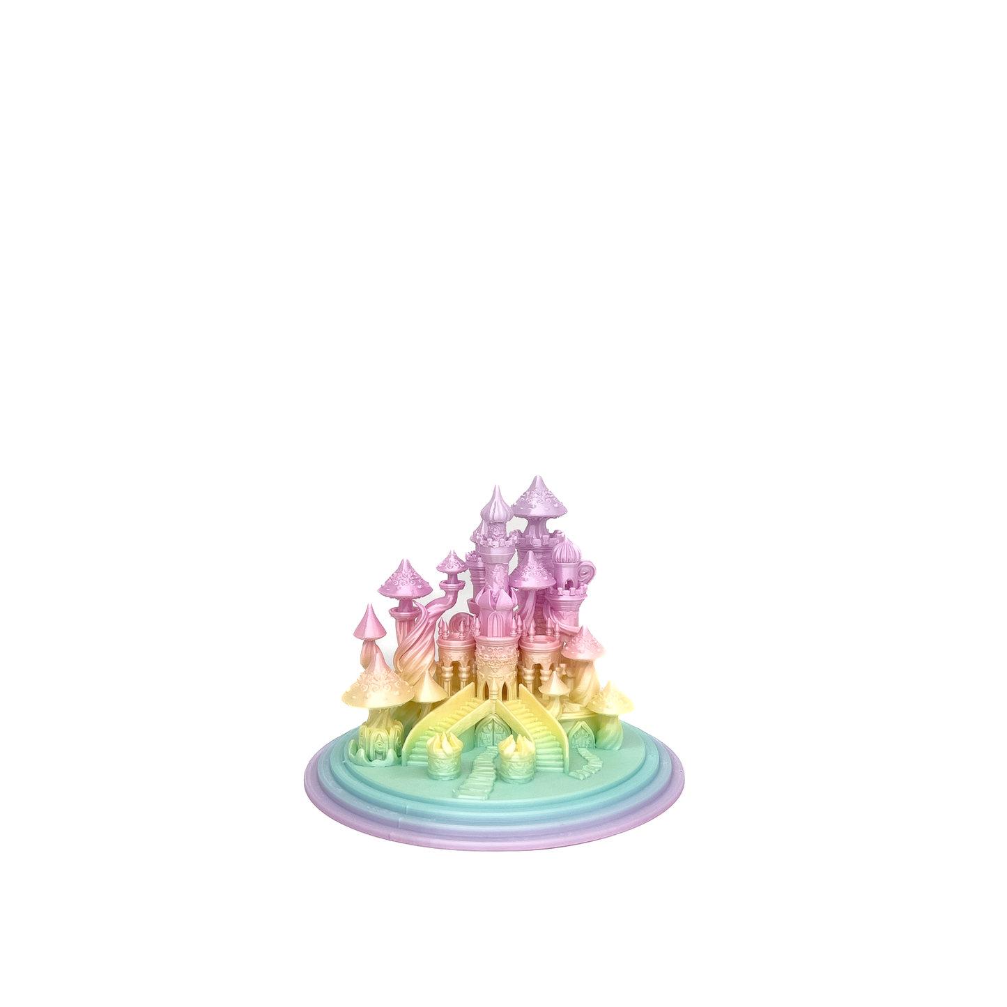 Glowing SILK Rainbow PLA