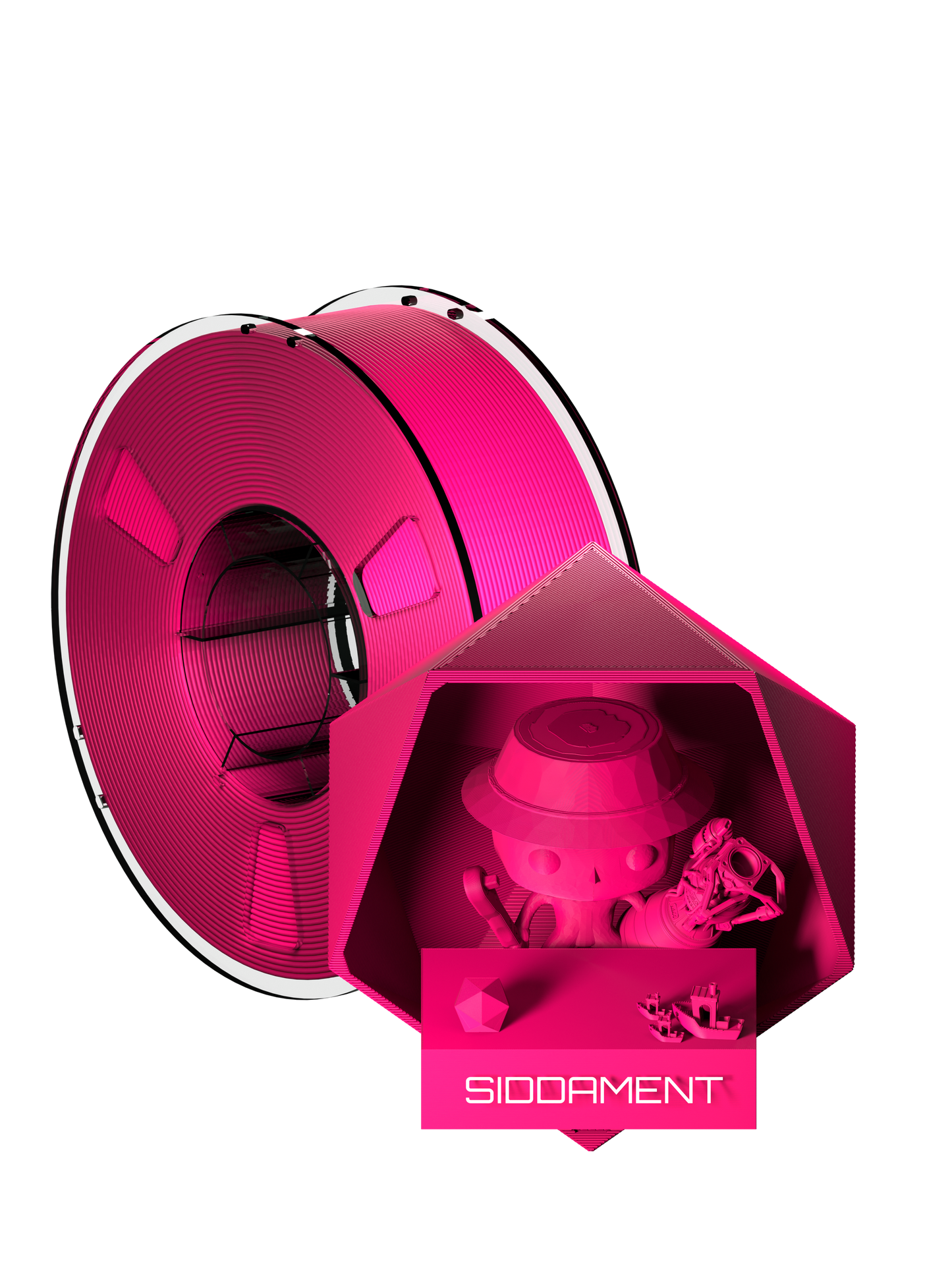 Matte Hyper Pink PLA