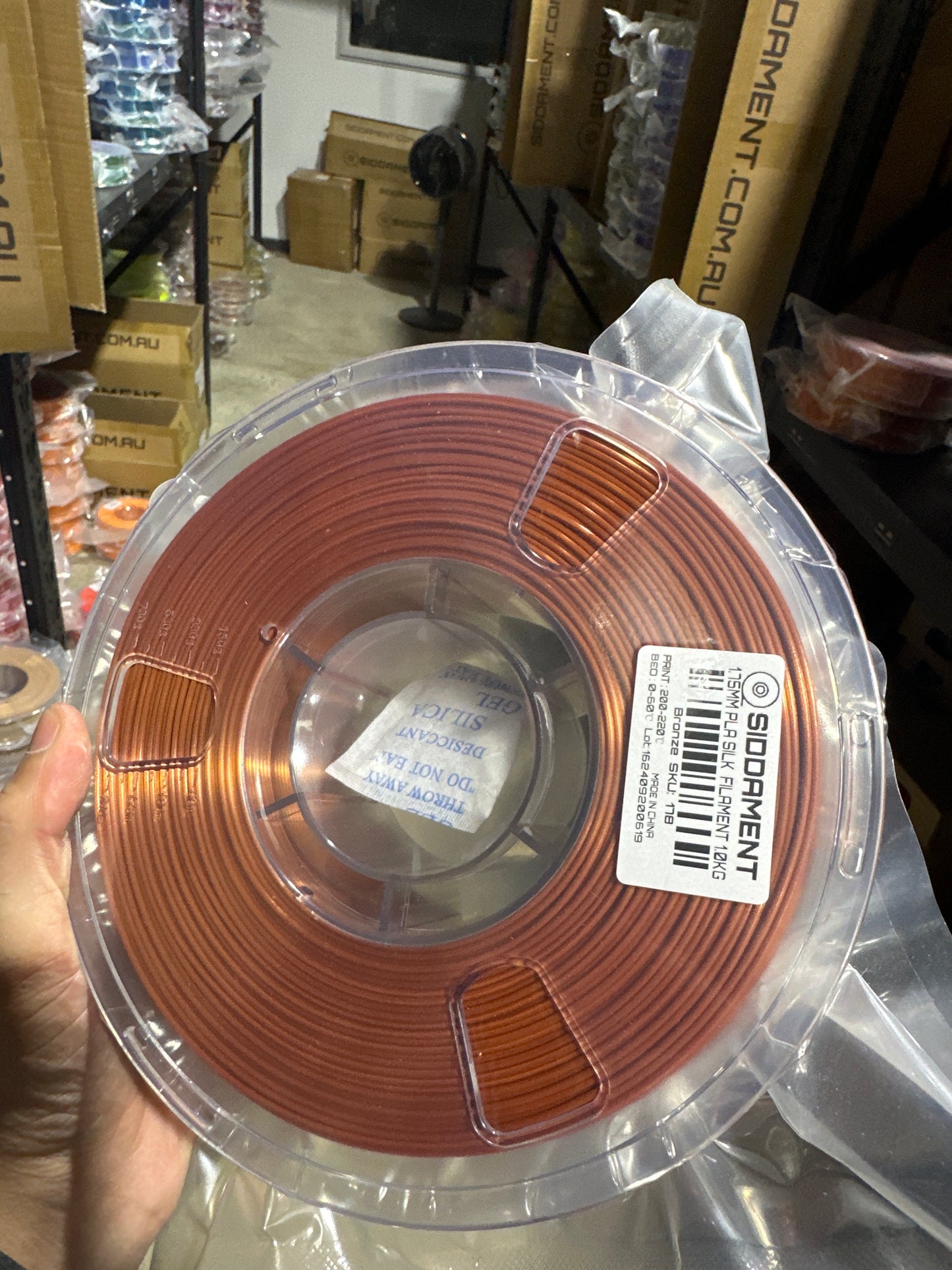 Silk Bronze PLA