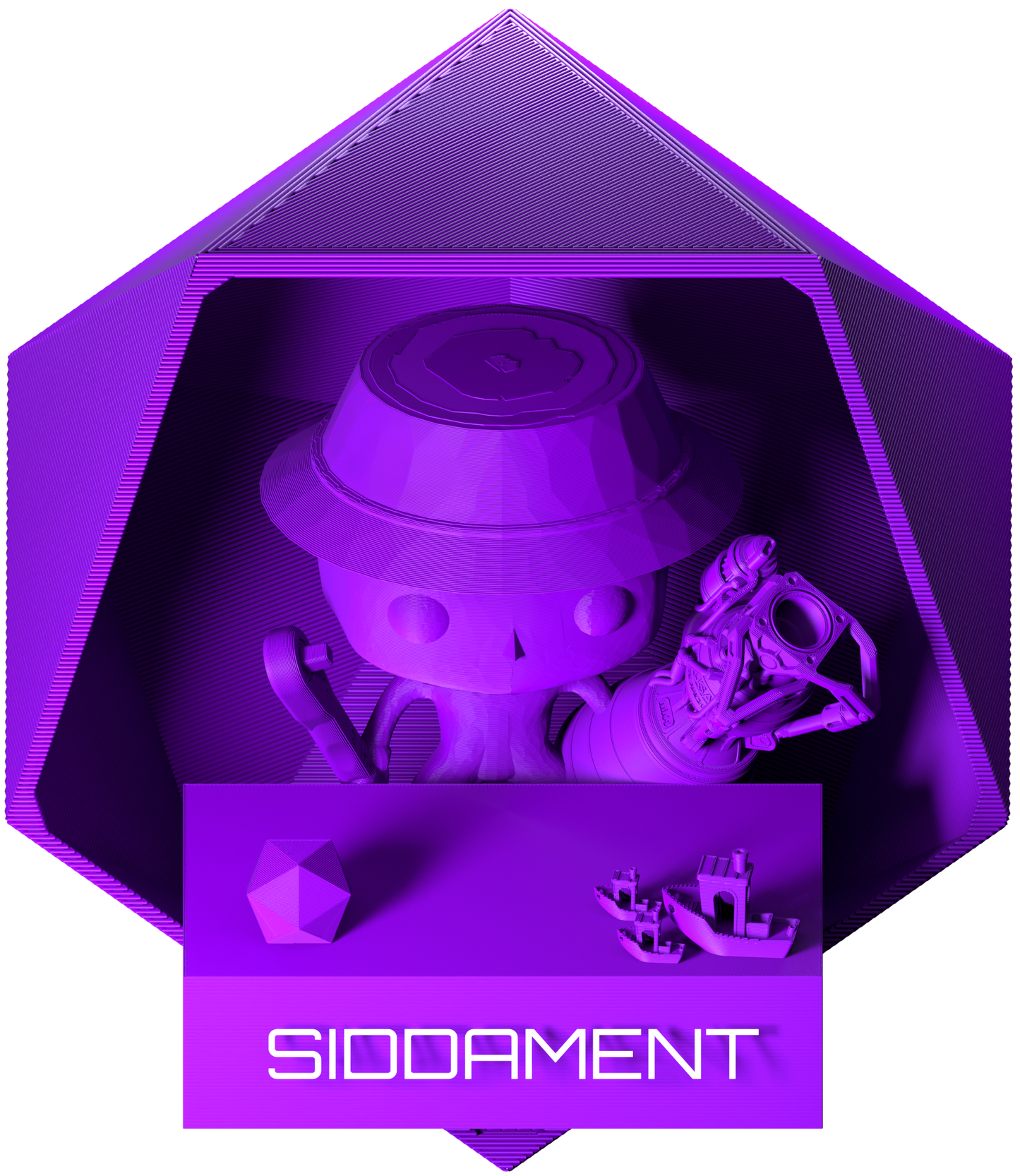 Matte Deep Violet PLA