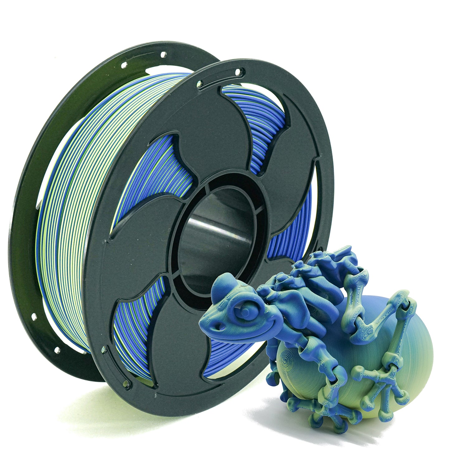 Matte Yellow/Blue Dual colour PLA