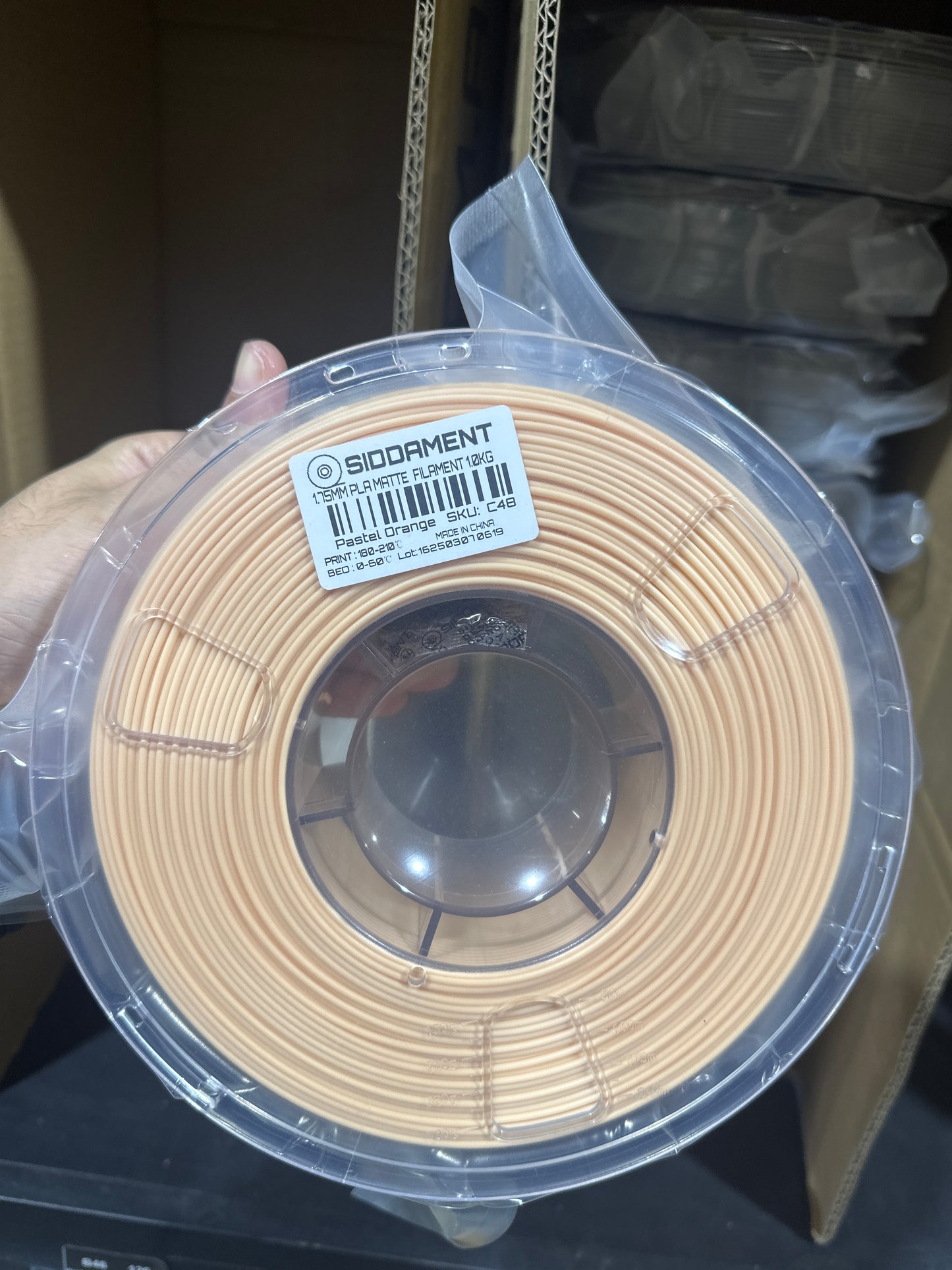 Matte Pastel Orange PLA