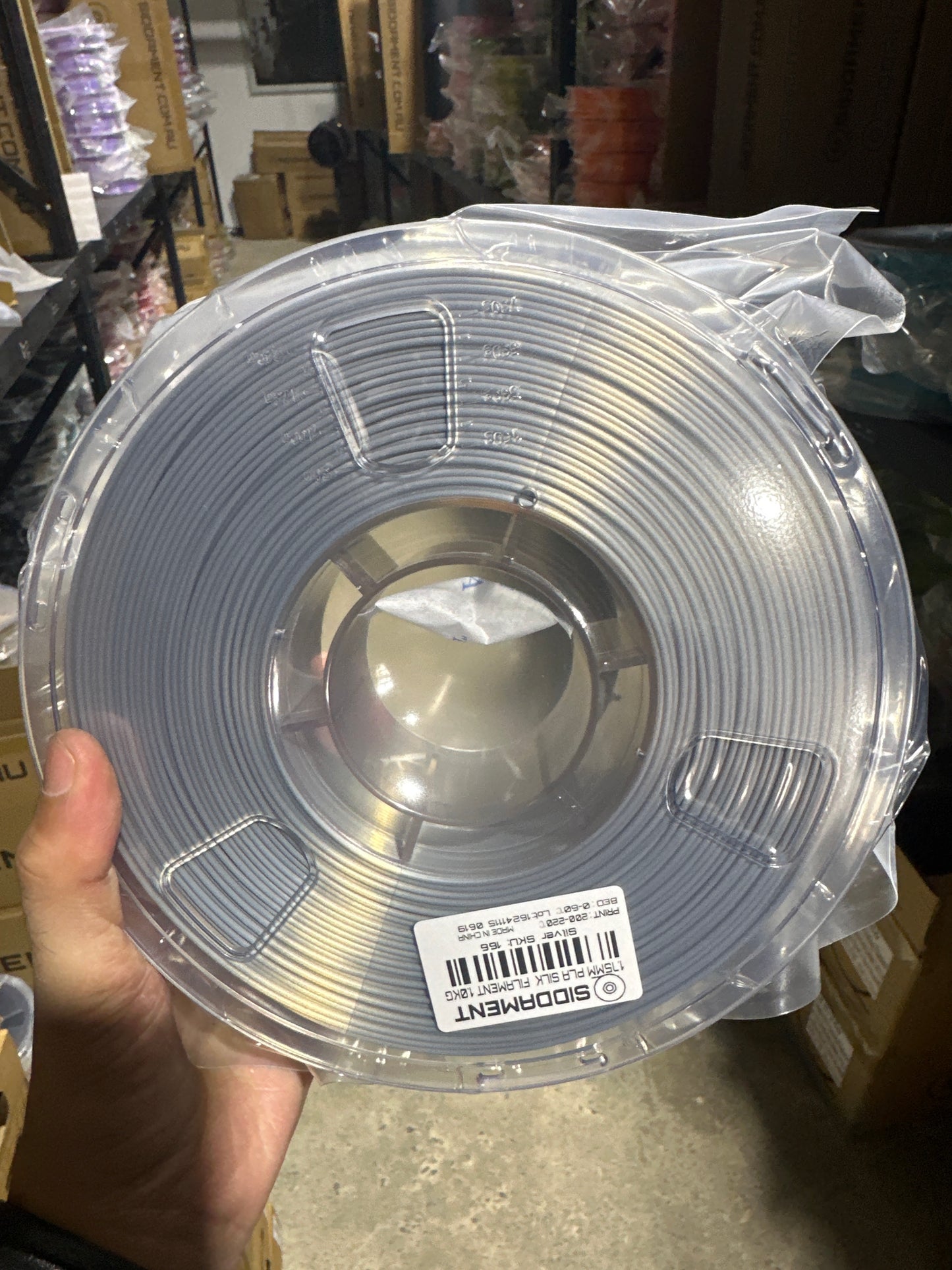Silk Silver PLA