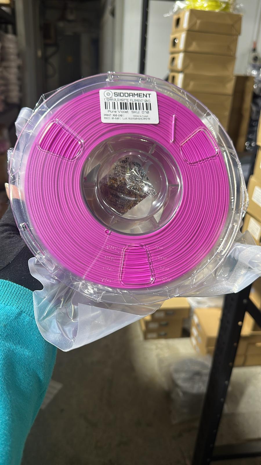 Matte Pure Violet PLA