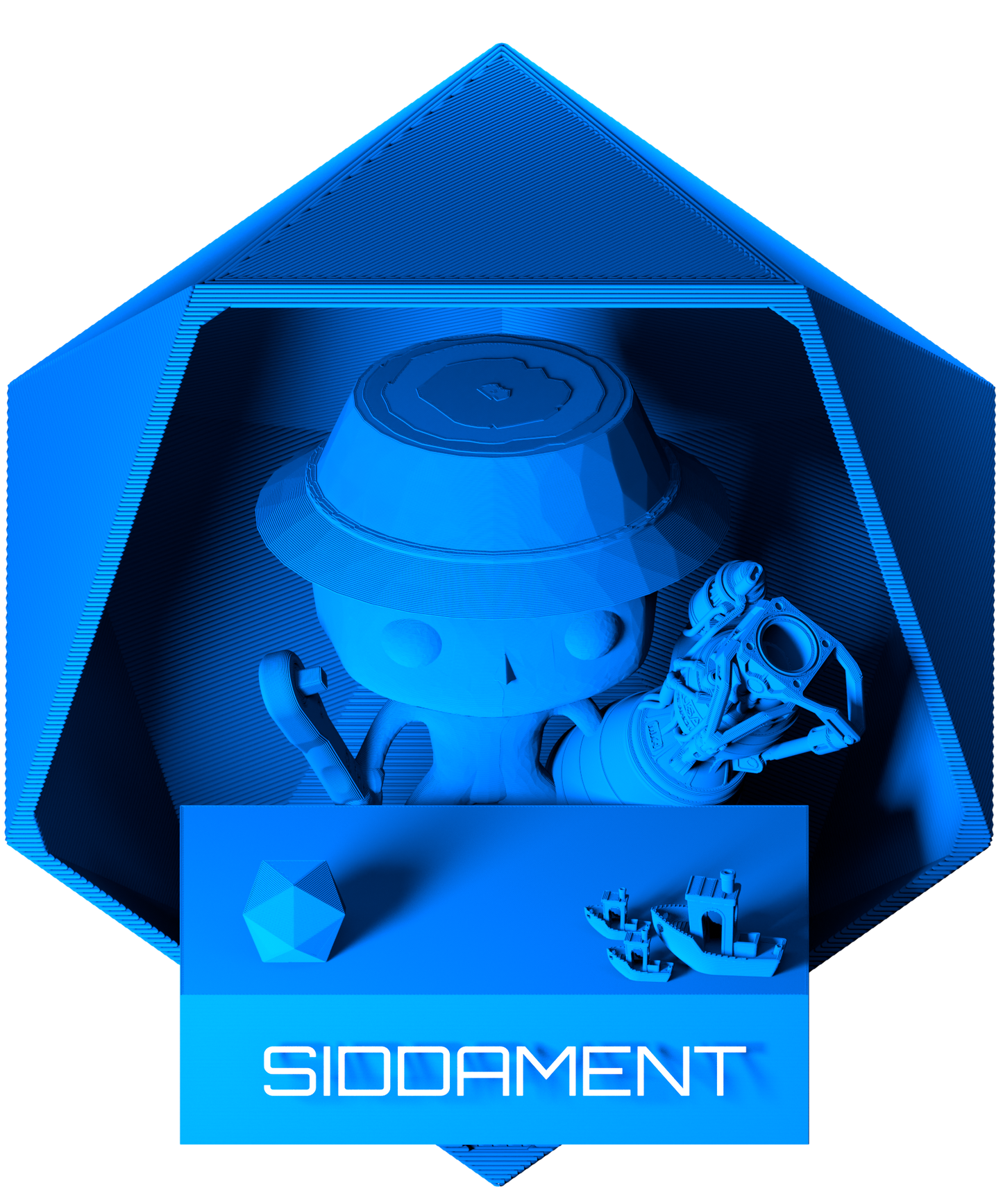 Matte Cobalt Blue PLA