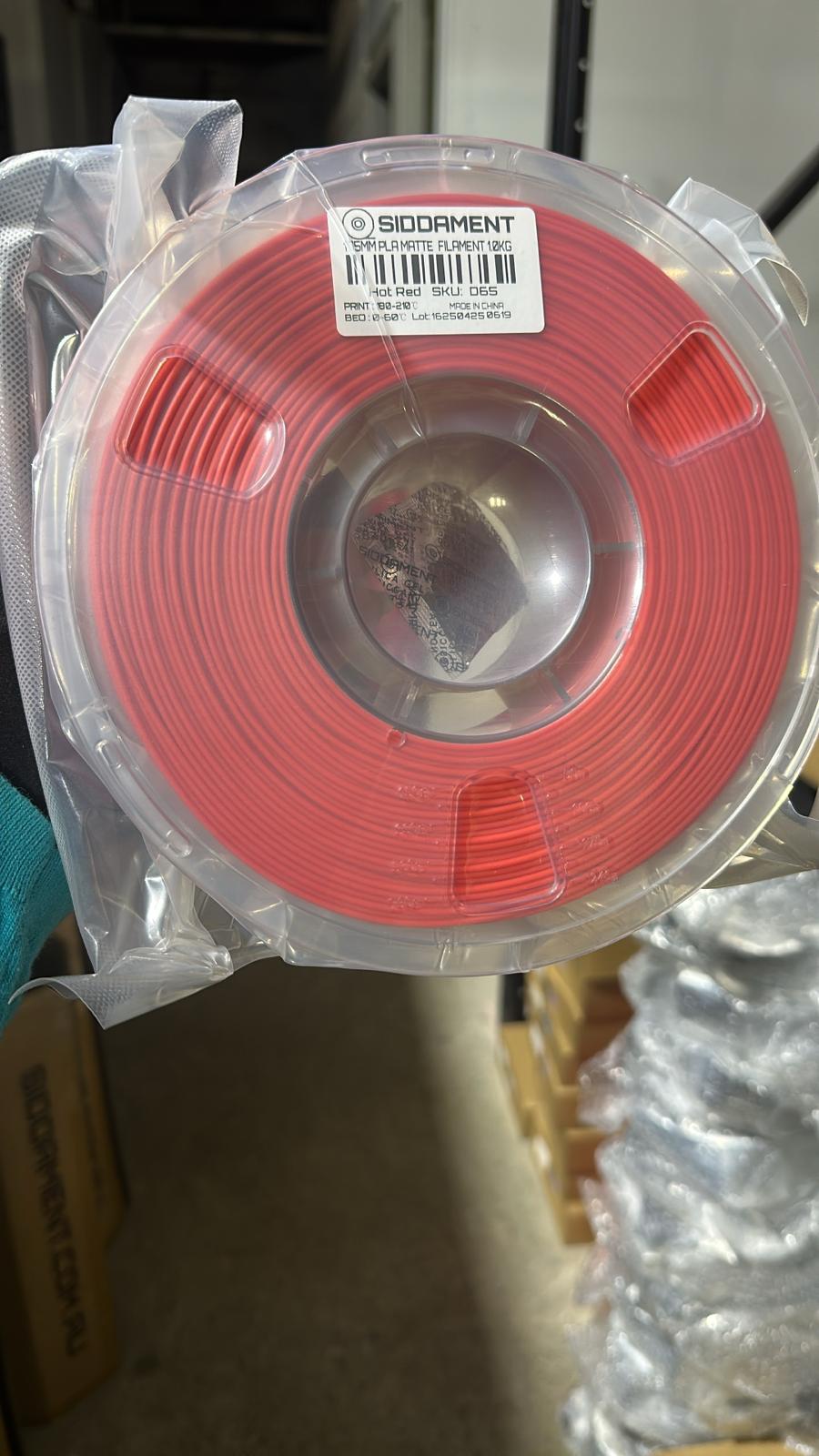 Matte Hot Red PLA