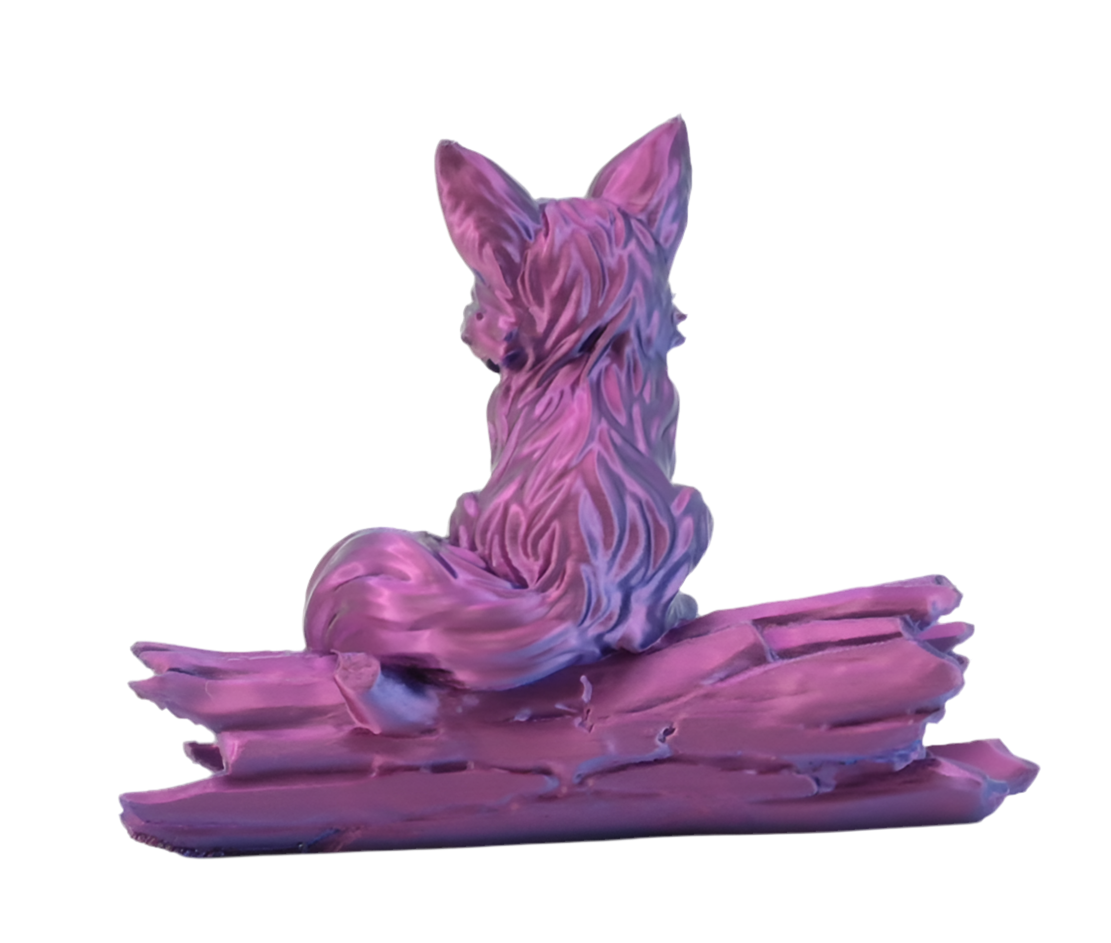 Dual colour Silk Reddish purple/Blue PLA 1KG