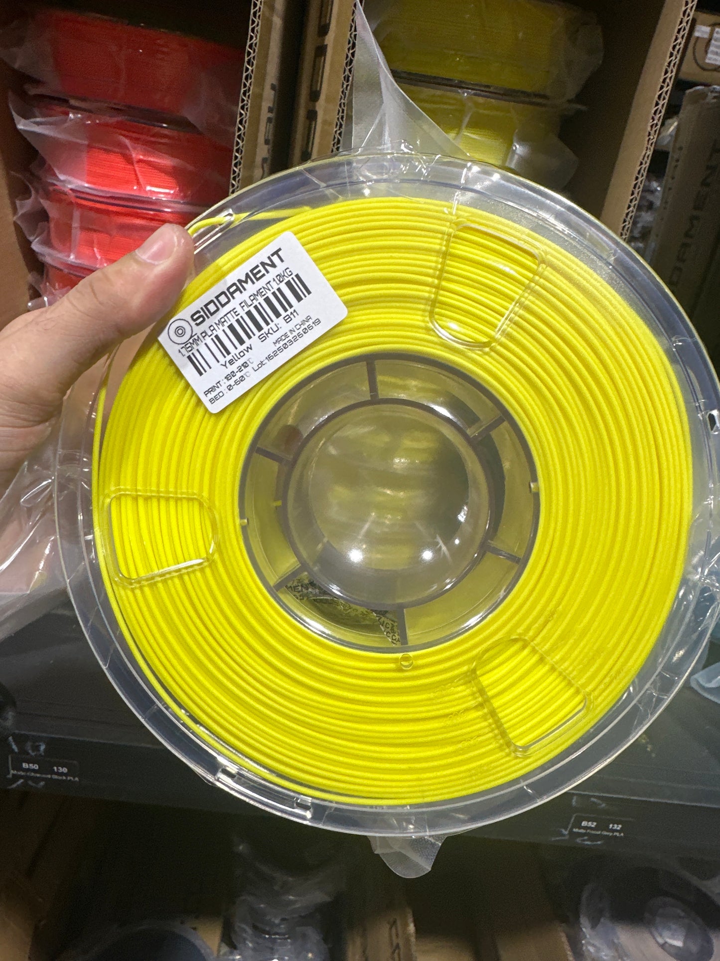 Matte Yellow PLA