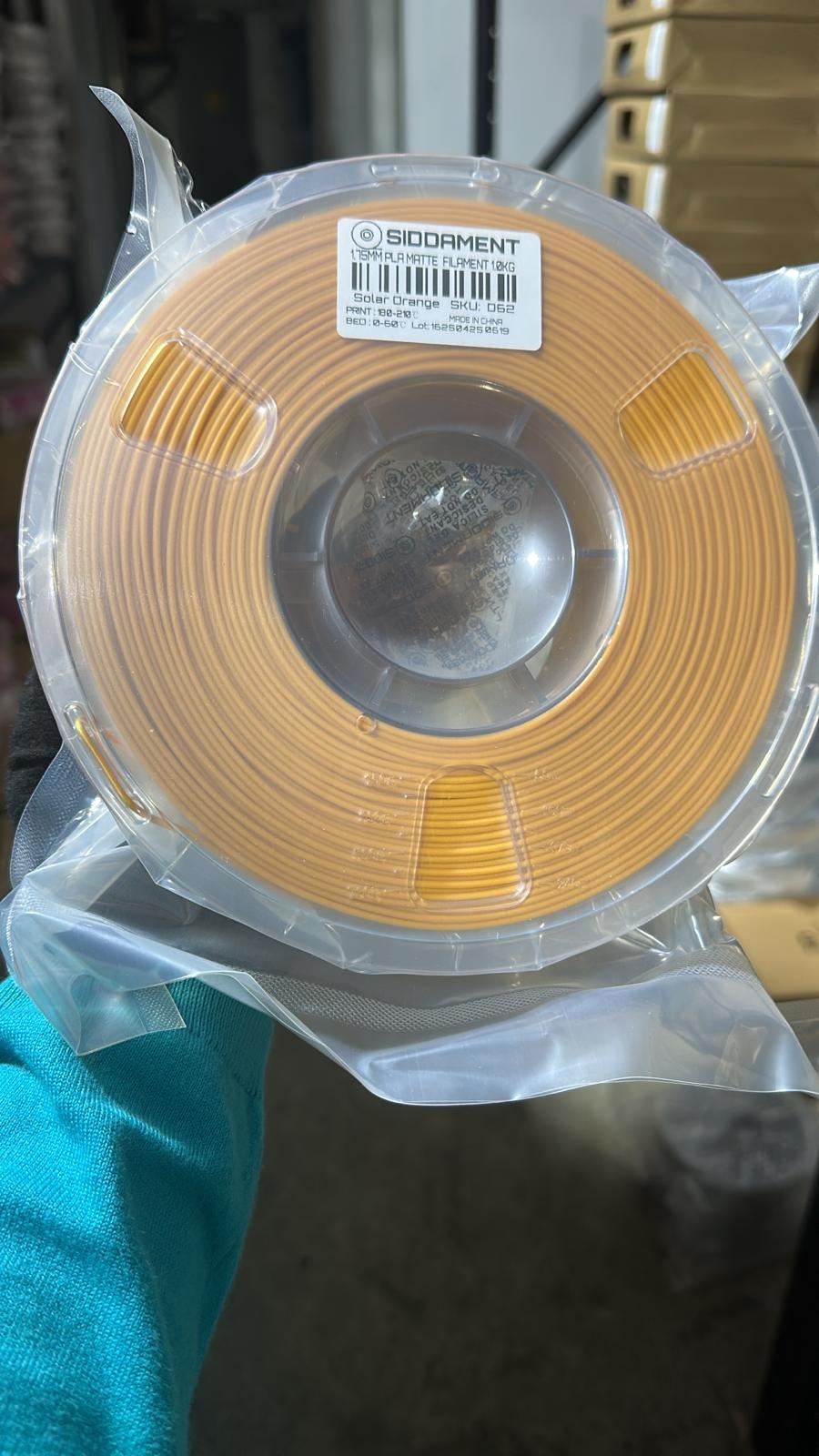 Matte Solar Orange PLA