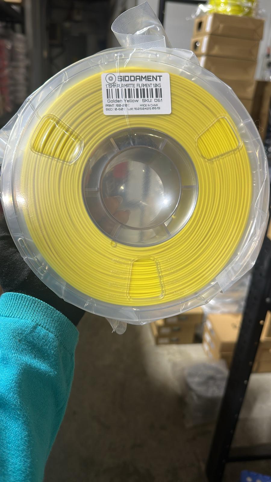 Matte Golden Yellow PLA