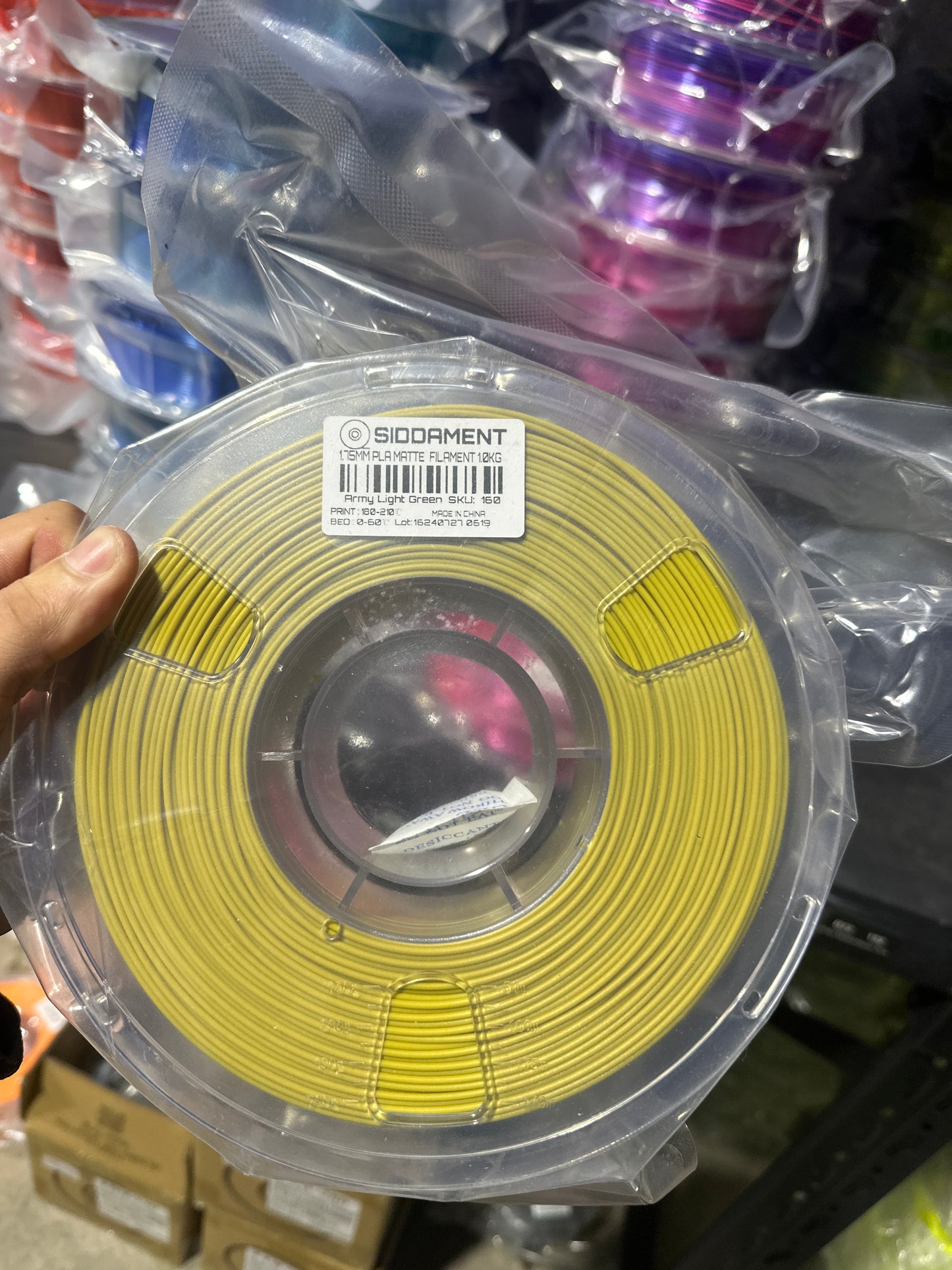 Matte Army Light Green PLA