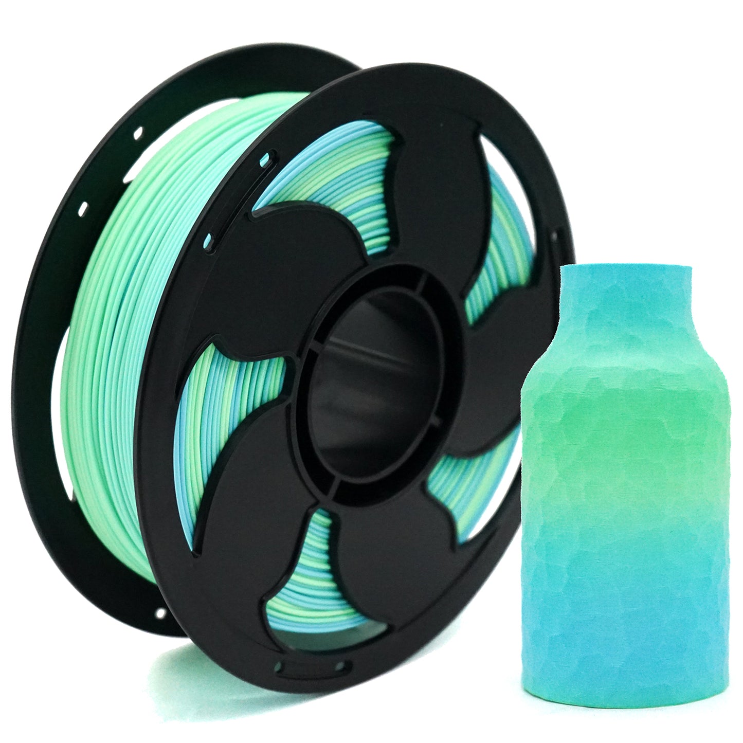 Matte Blue Green Gradient PLA