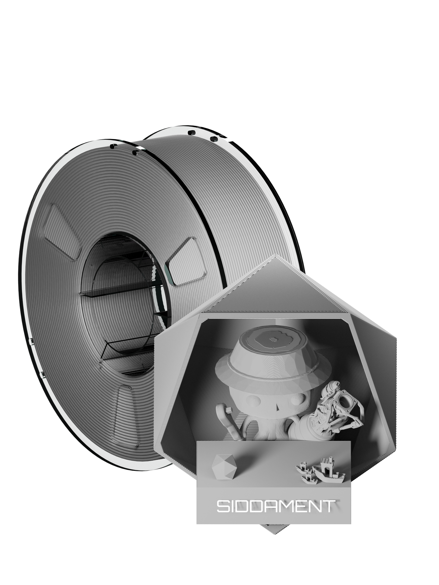 Matte Light Grey PLA