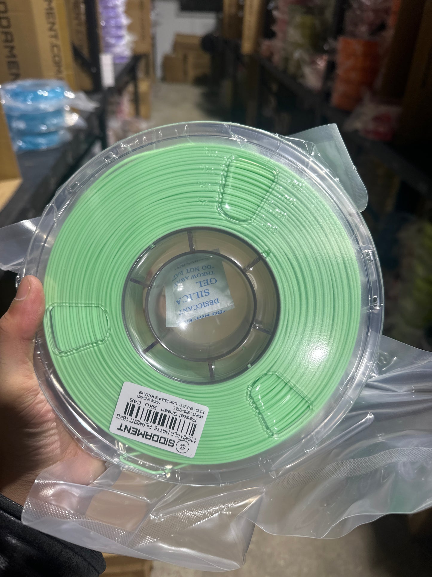 Matte Pastel Green PLA