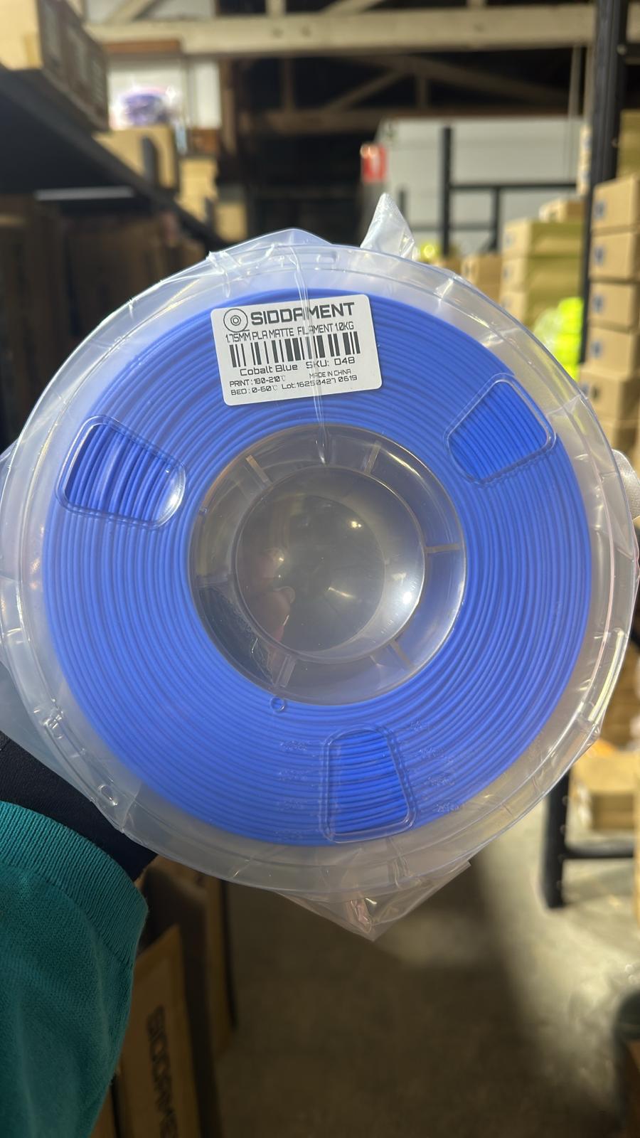 Matte Cobalt Blue PLA
