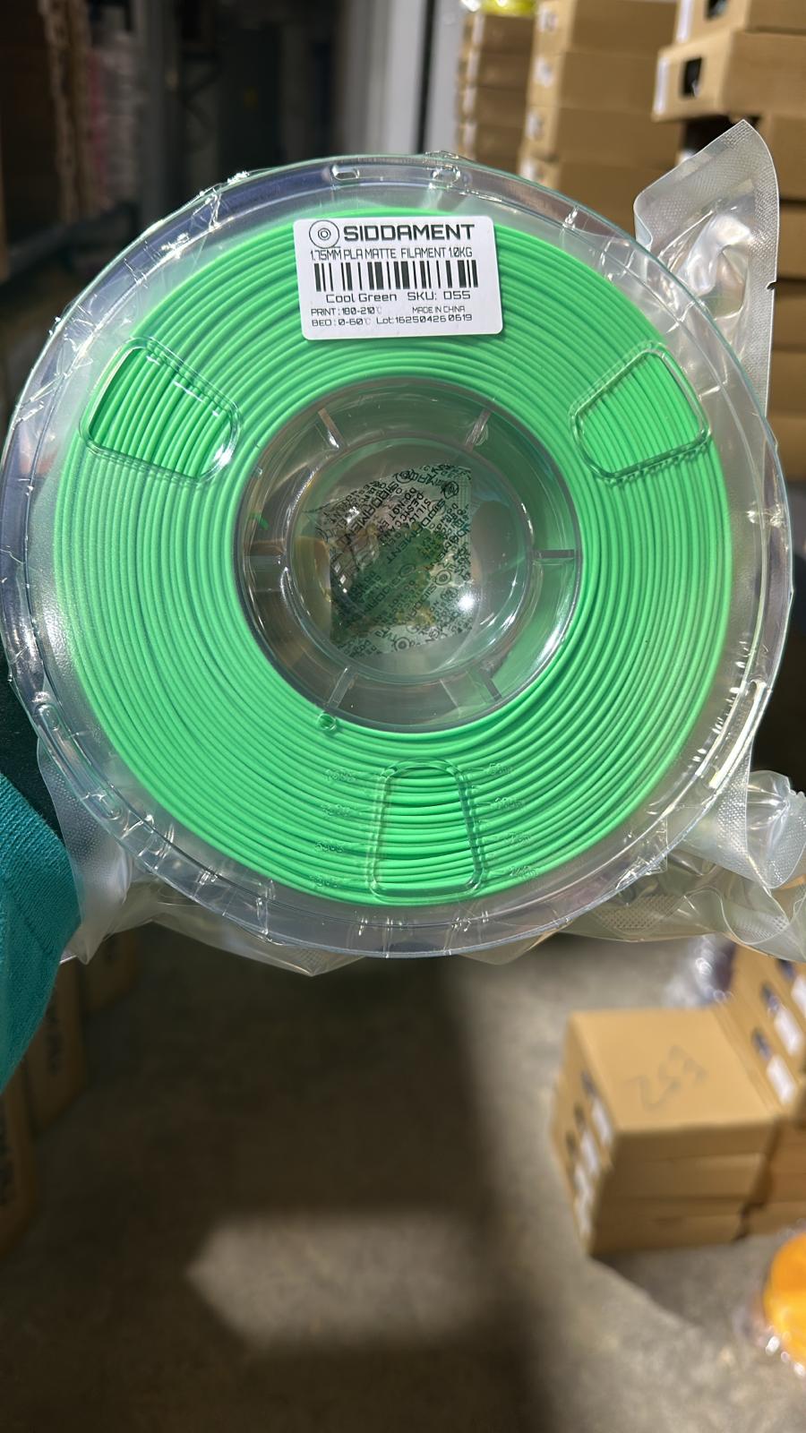 Matte Cool Green PLA