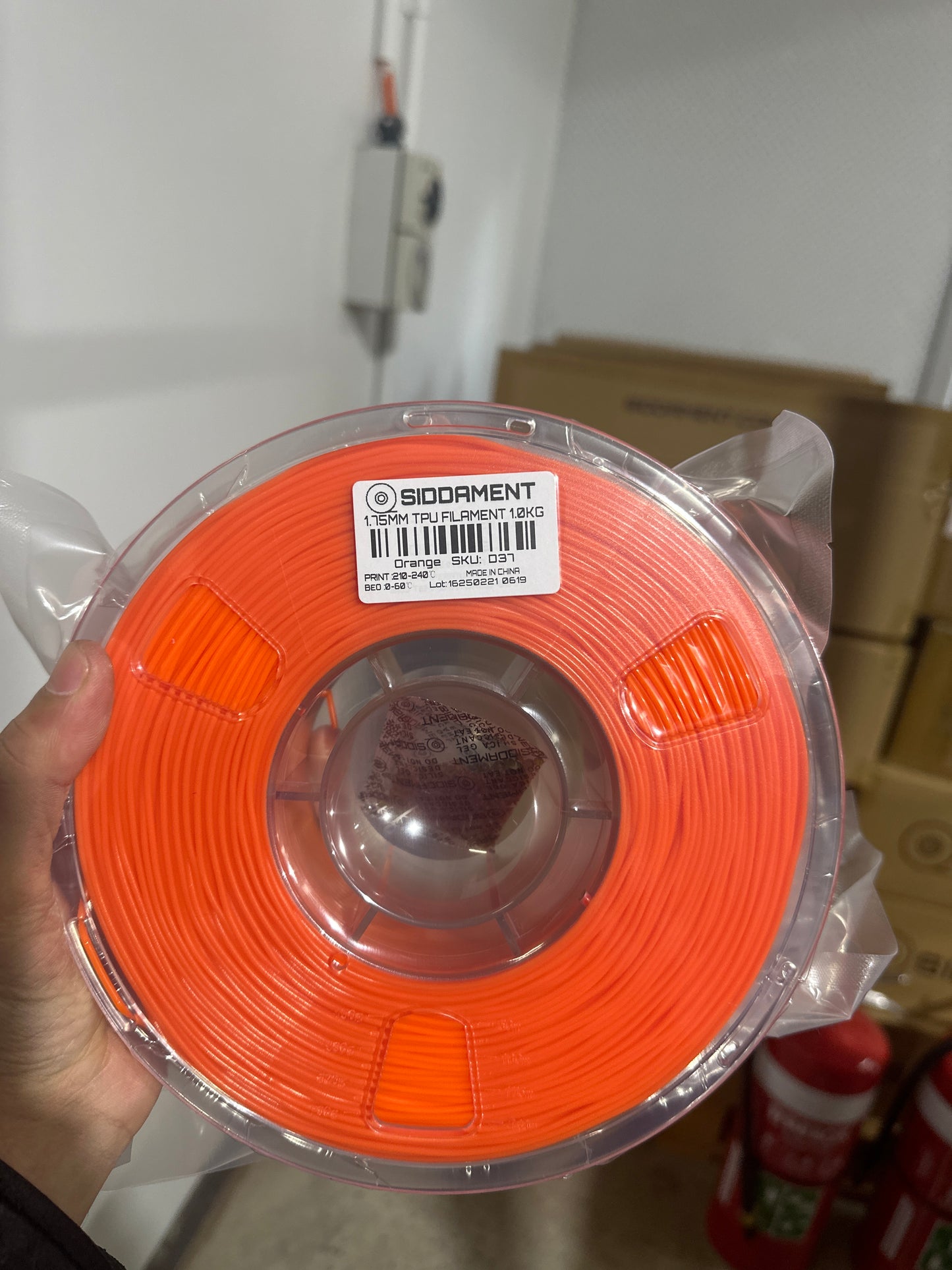 Orange 95A TPU (non fluro)