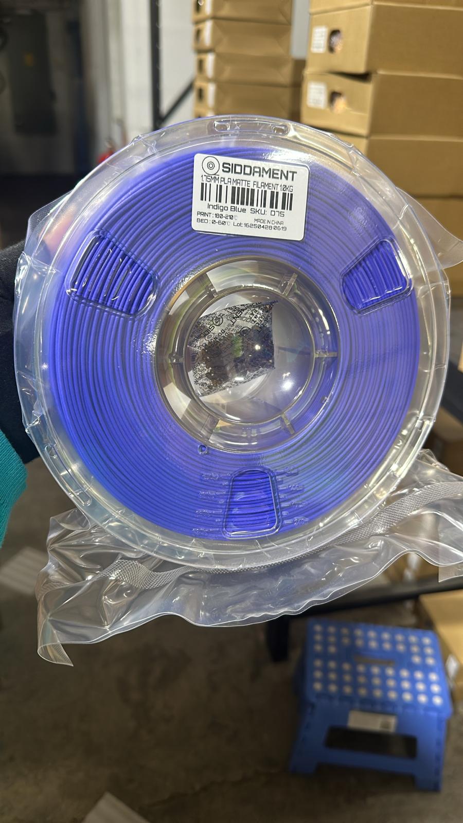 Matte Indigo Blue PLA