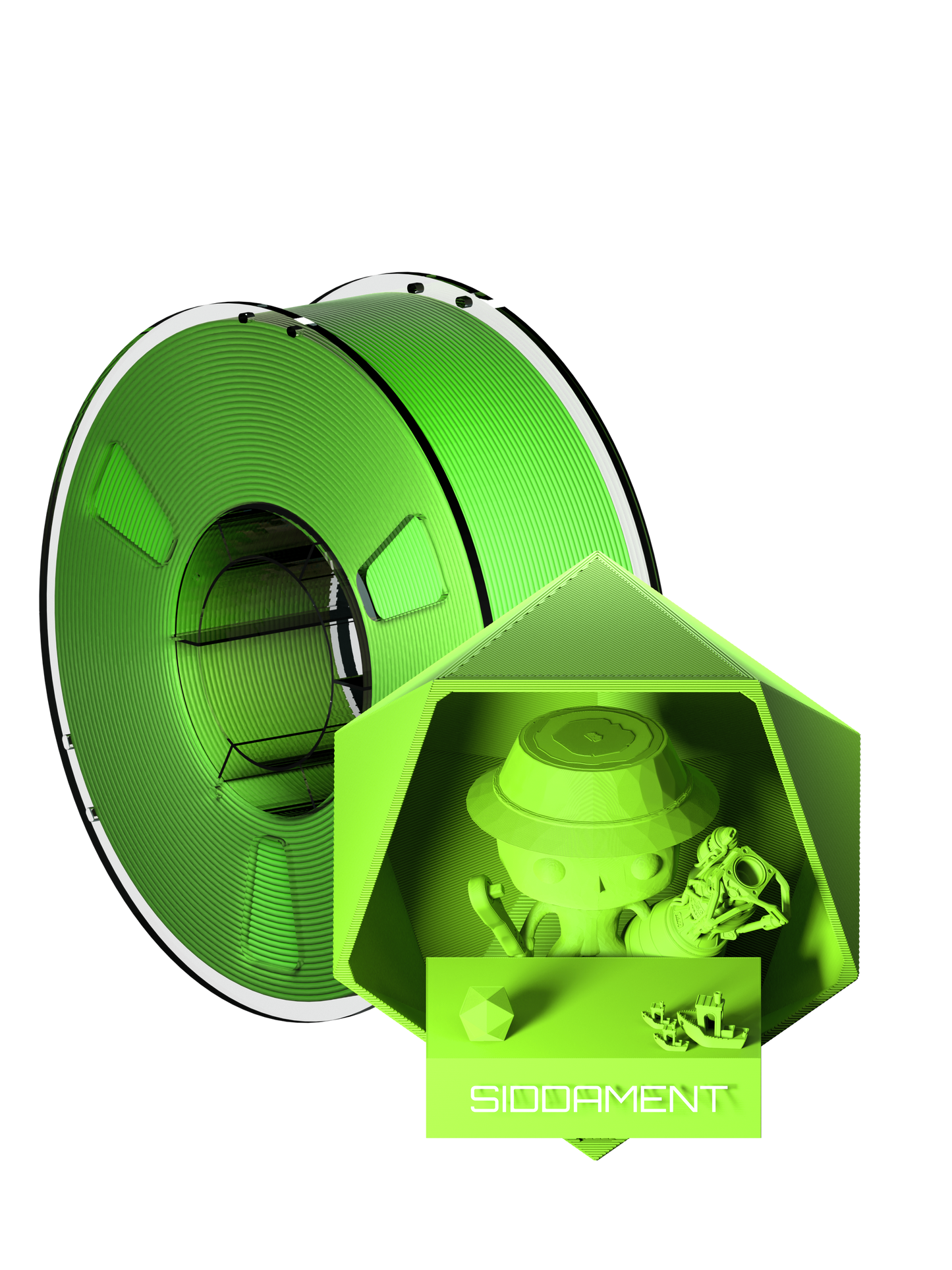 Green ABS Glass Fiber (GF)