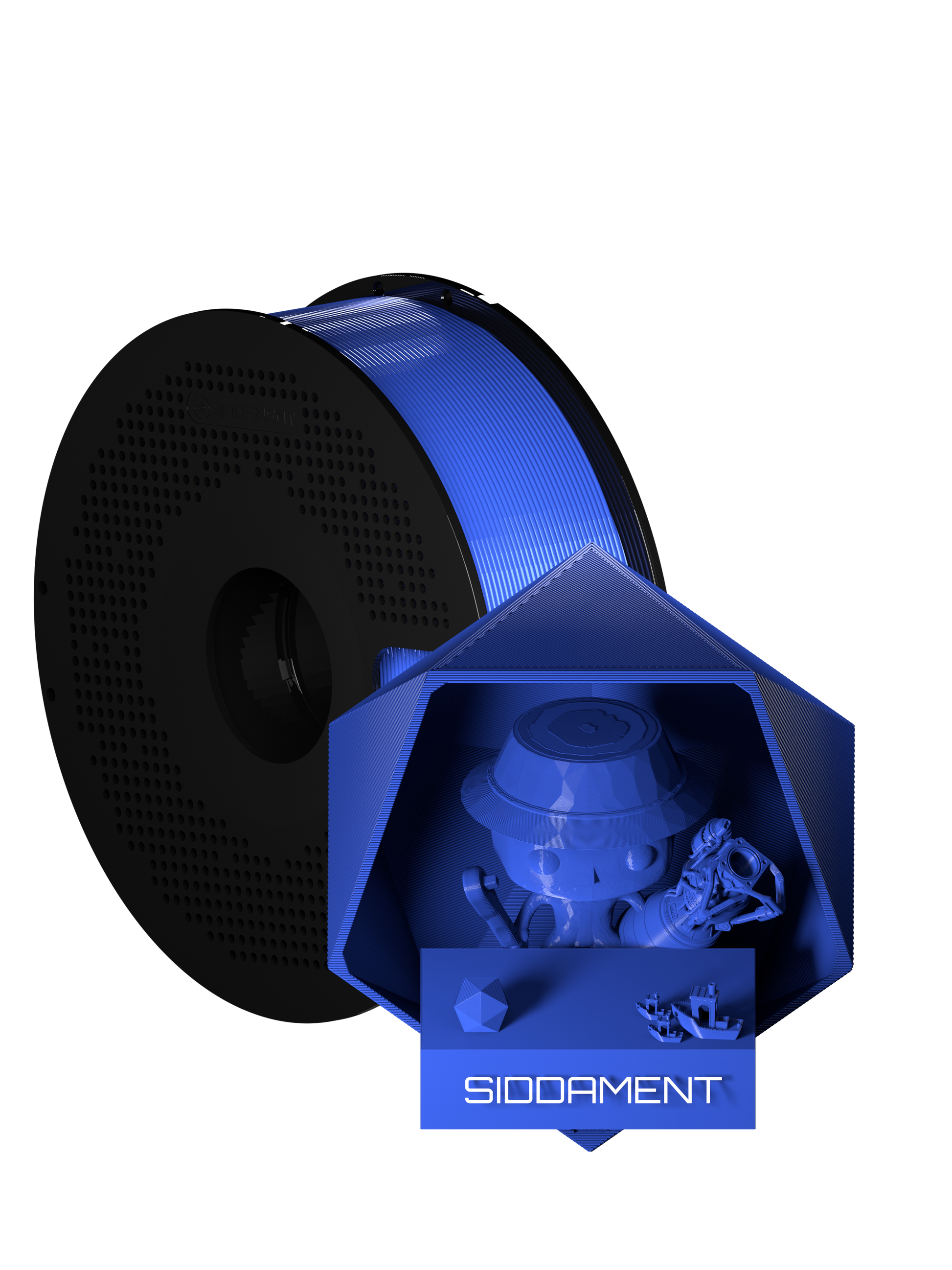 Blue ABS V2 - Transparent