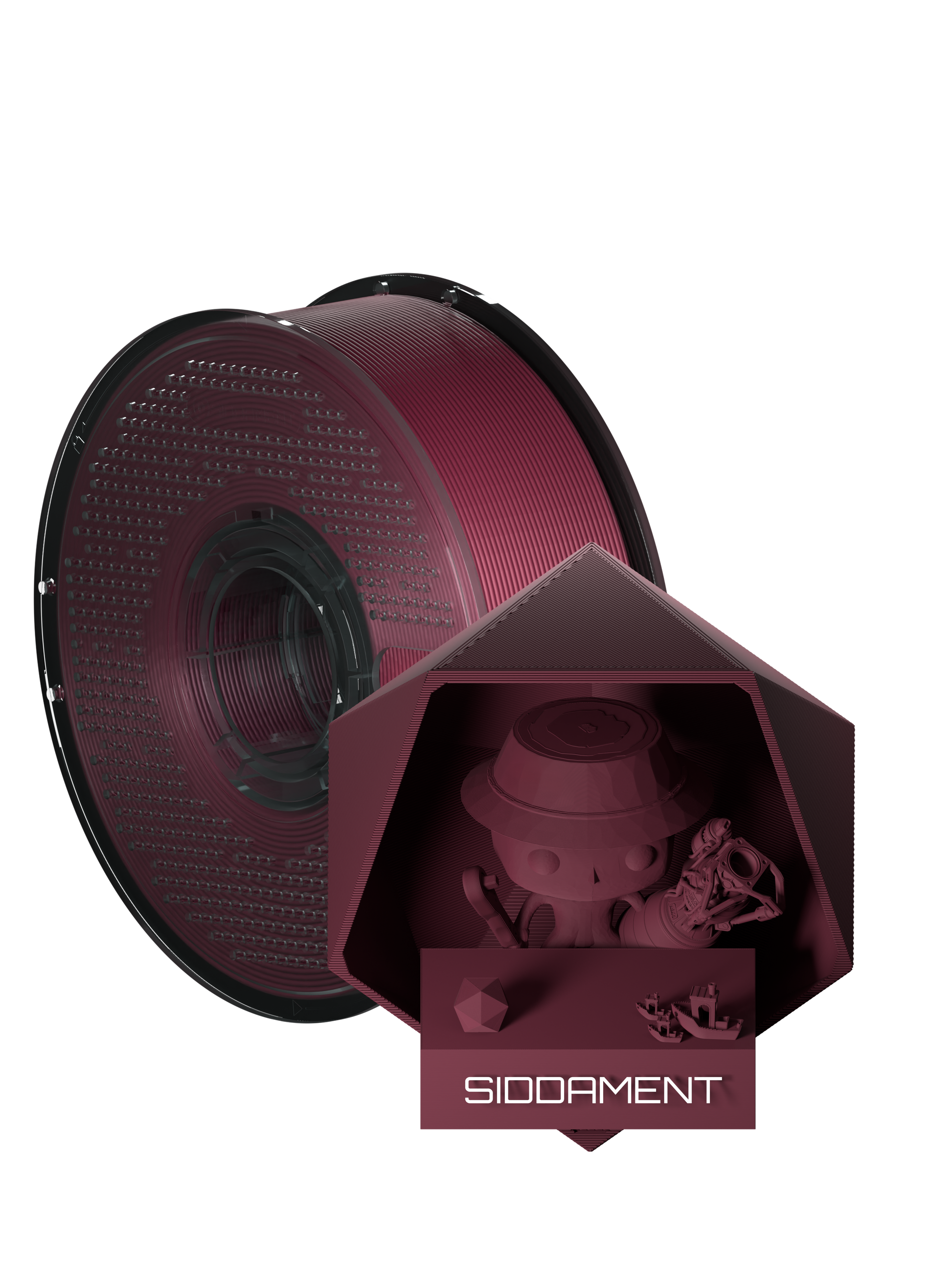 Matte Burgundy PLA V2