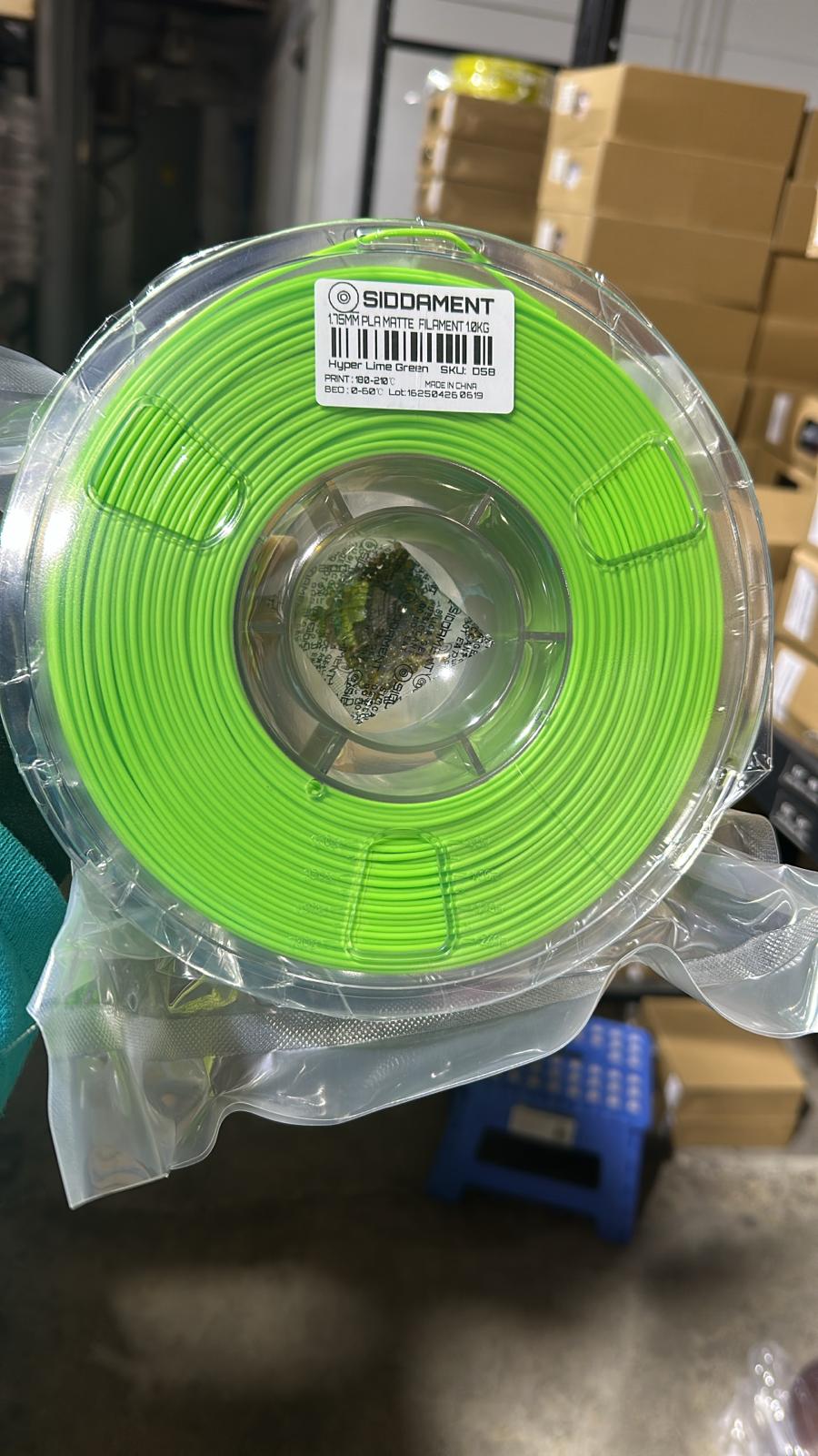 Matte Hyper Lime Green PLA