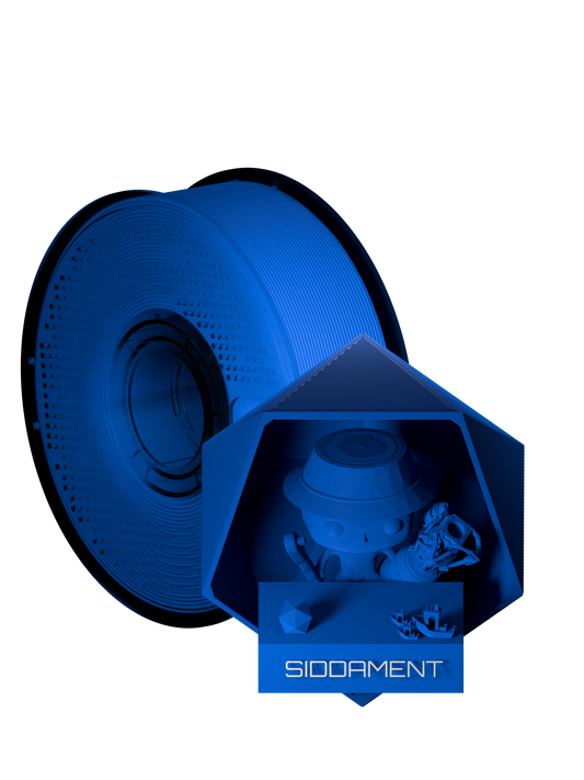 Cobalt Blue Matte PLA V2 filament spool