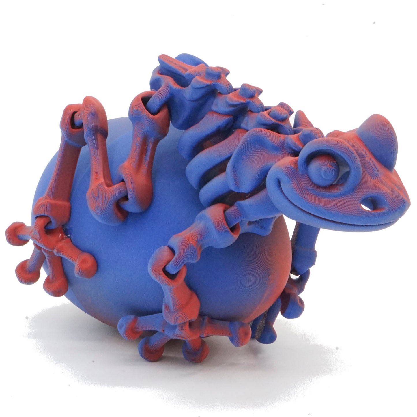 Matte Blue/Red Dual Colour PLA