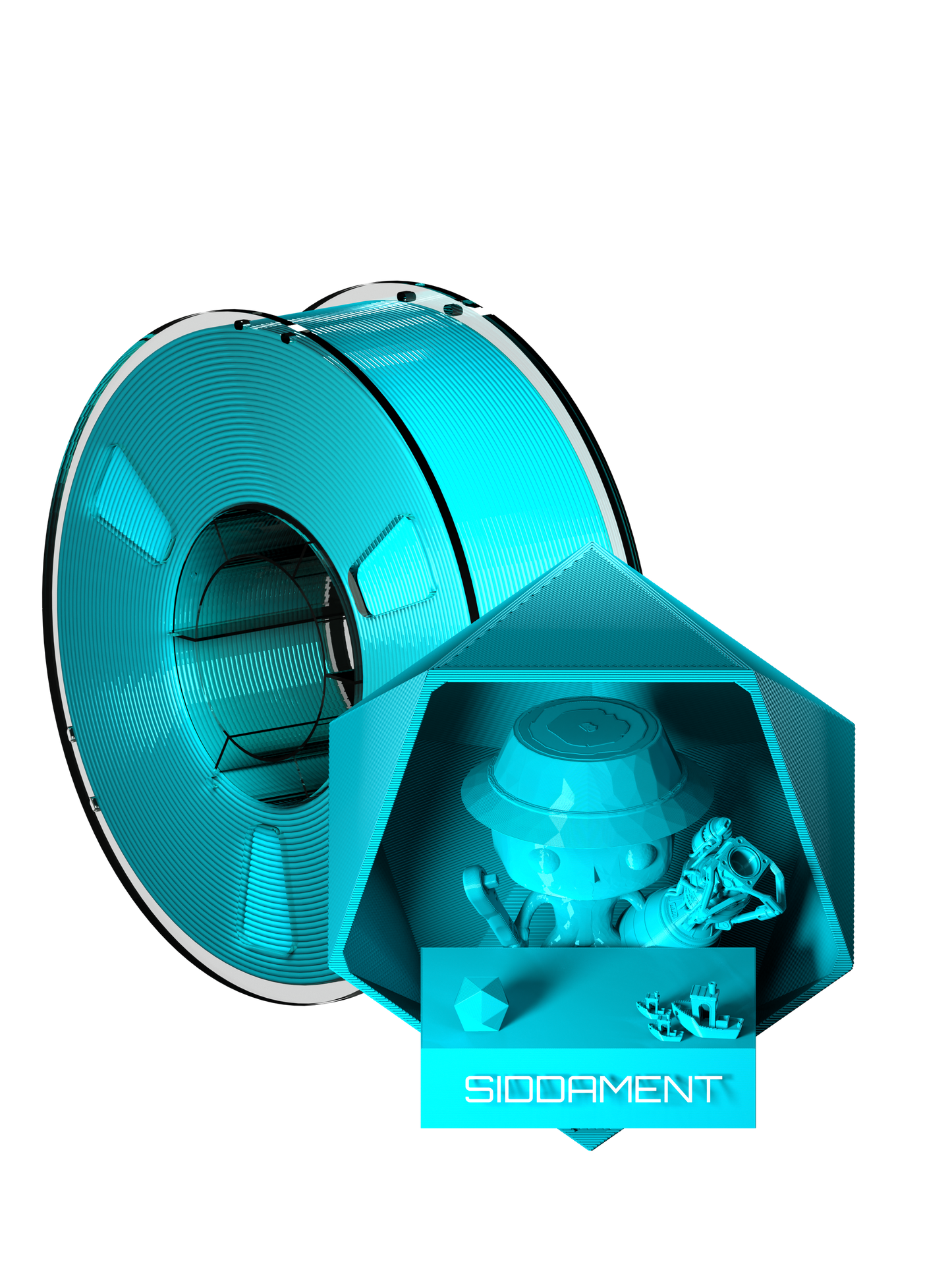 Electric Cyan PLA