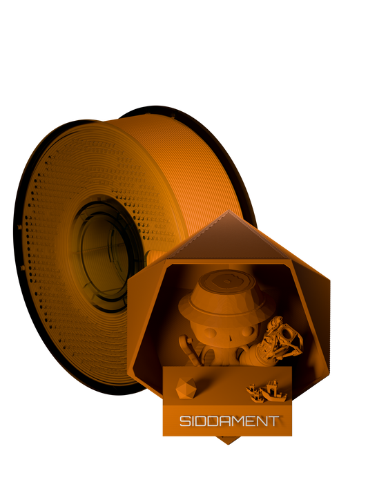 Fire Orange Matte PLA V2 filament spool
