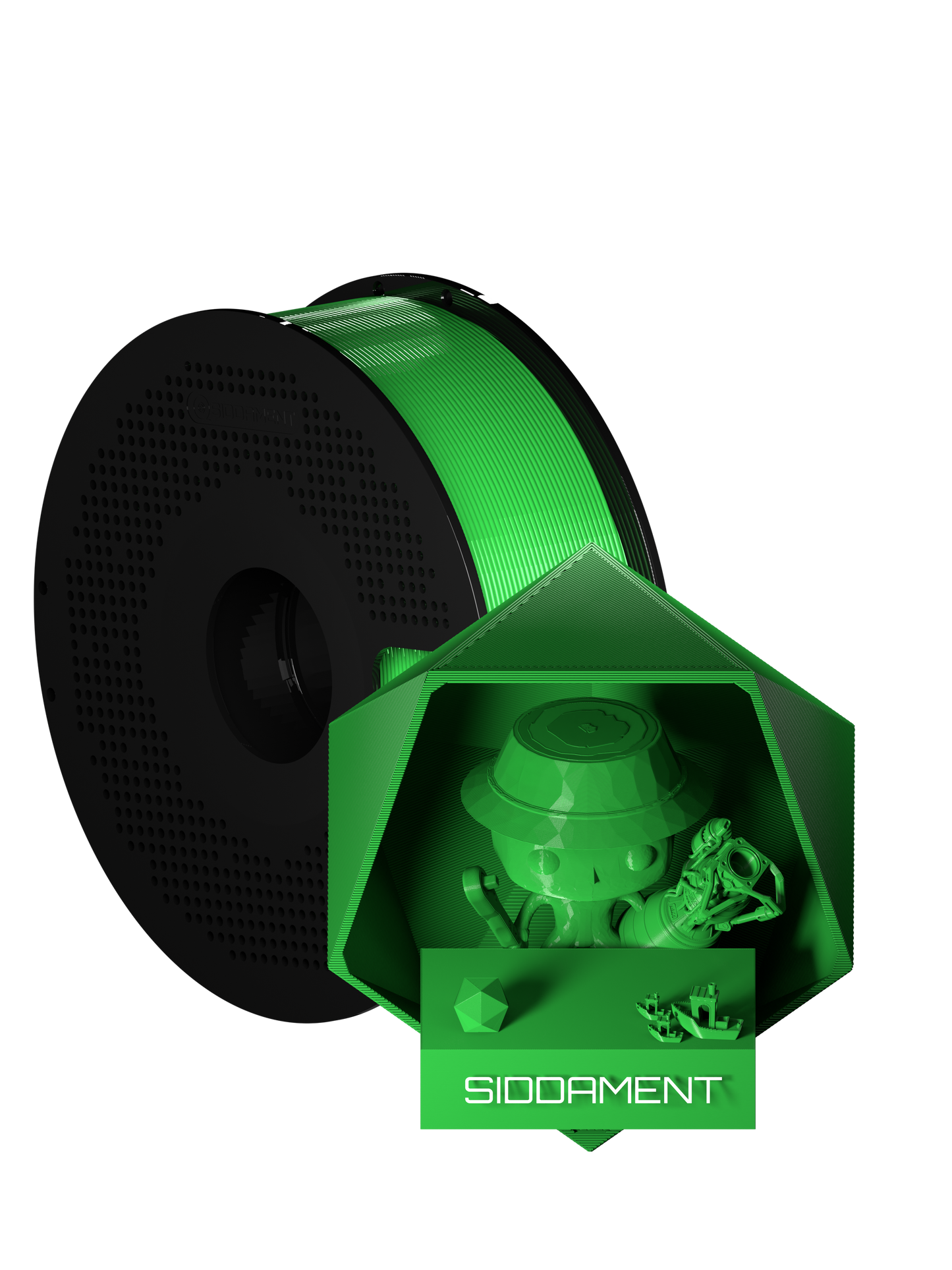 Green ABS V2 - Transparent