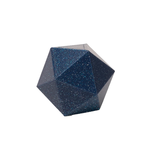 Night Before Blue with Silver Glitter HTPLA