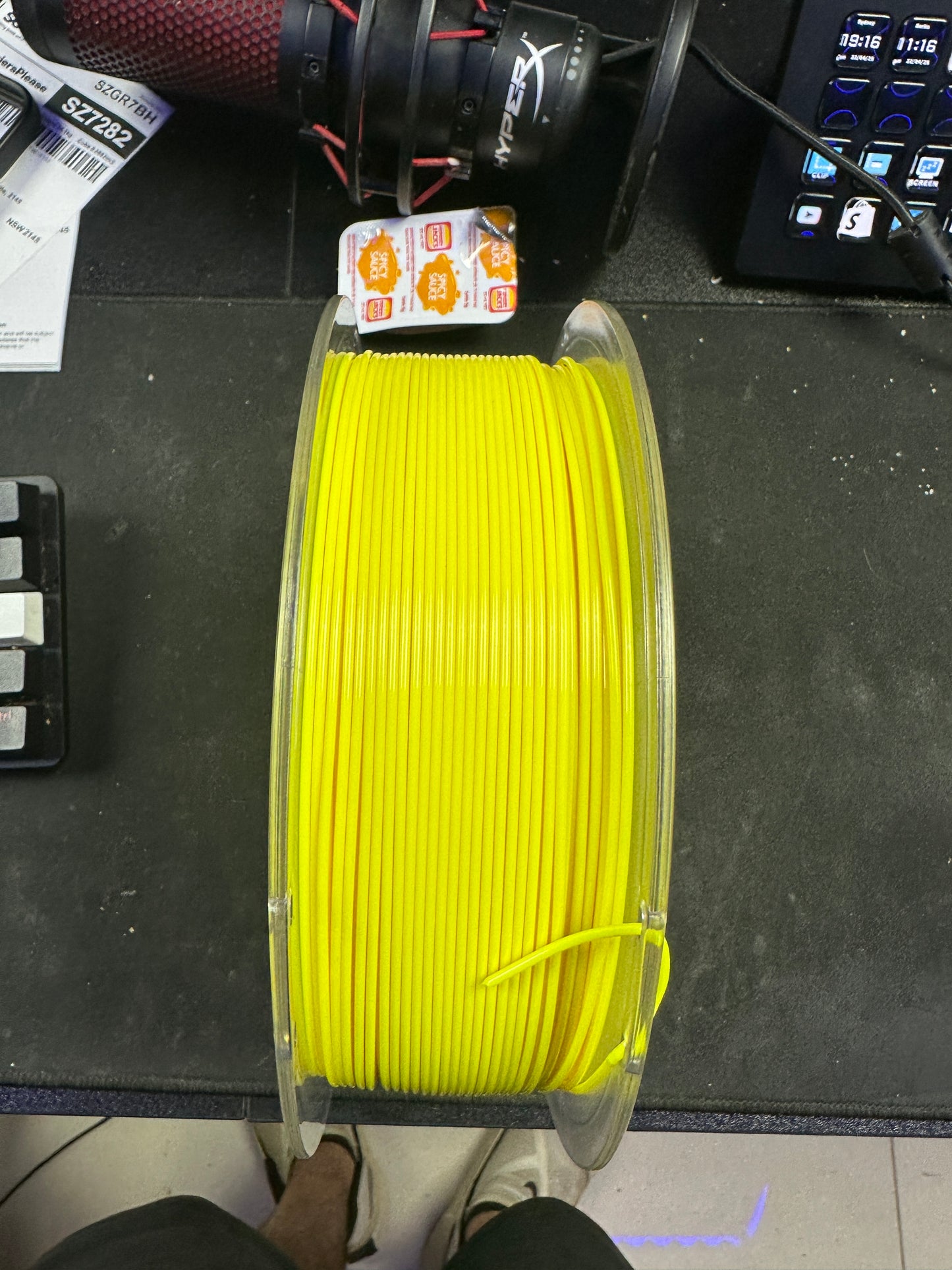 Neon Yellow PETG