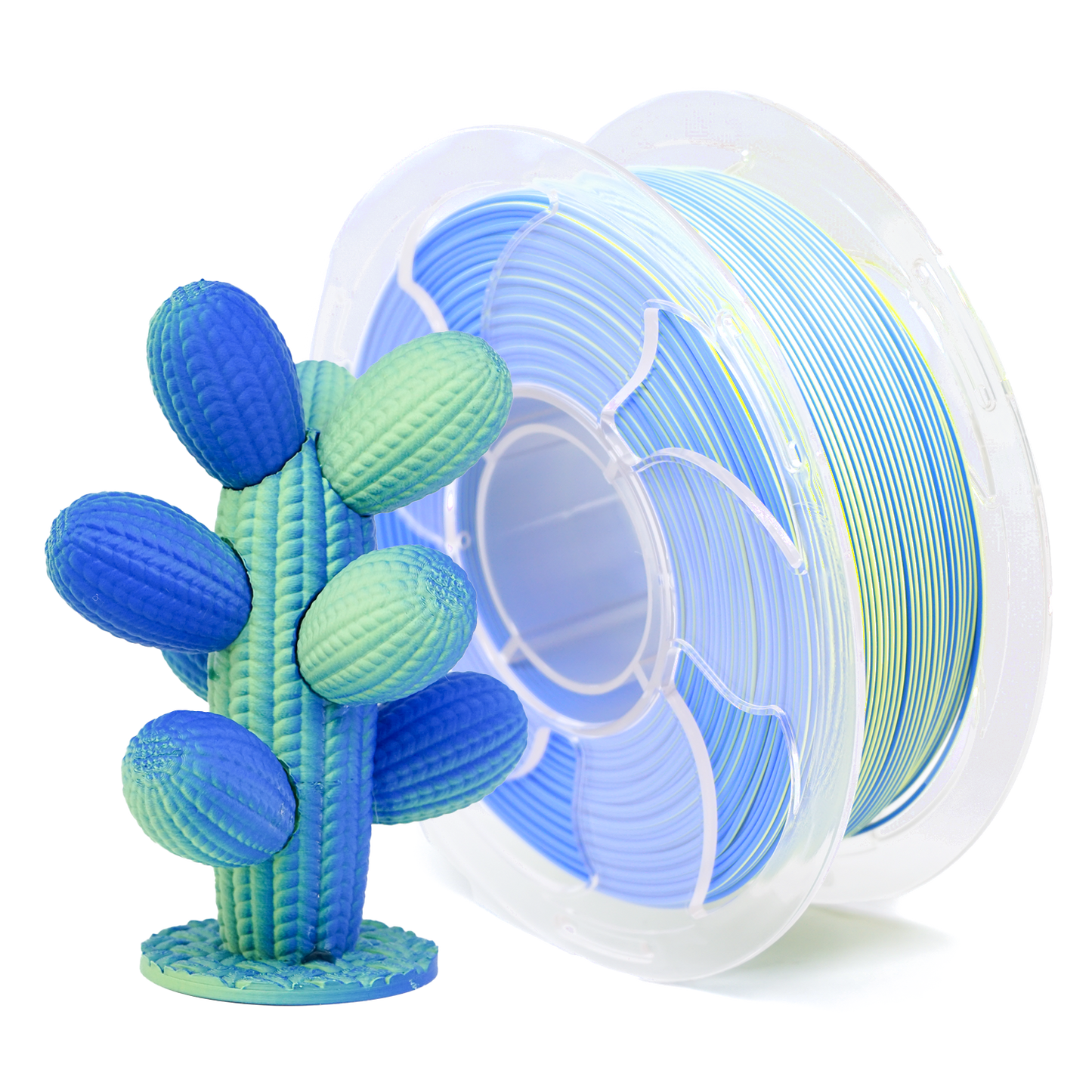 Matte Yellow/Blue Dual colour PLA