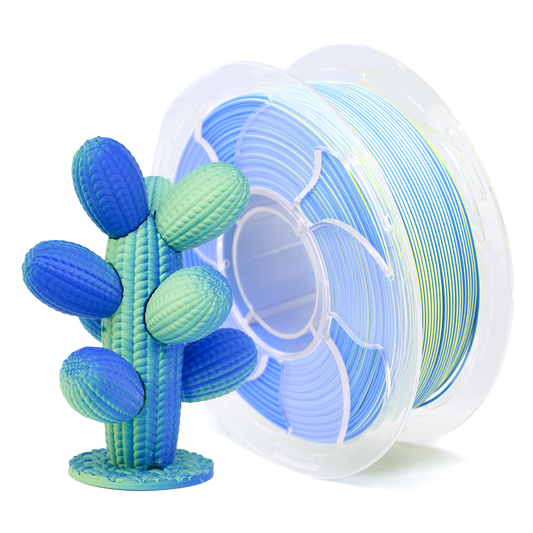 Matte Yellow/Blue Dual colour PLA